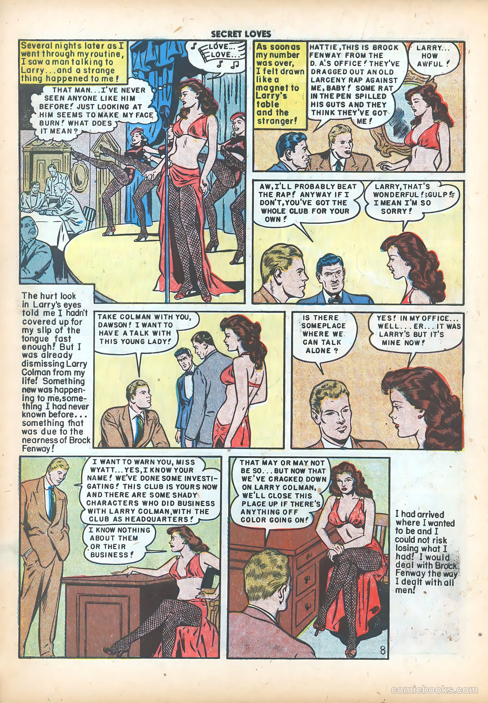 Secret Loves #3 (1950) — page 10 of 37