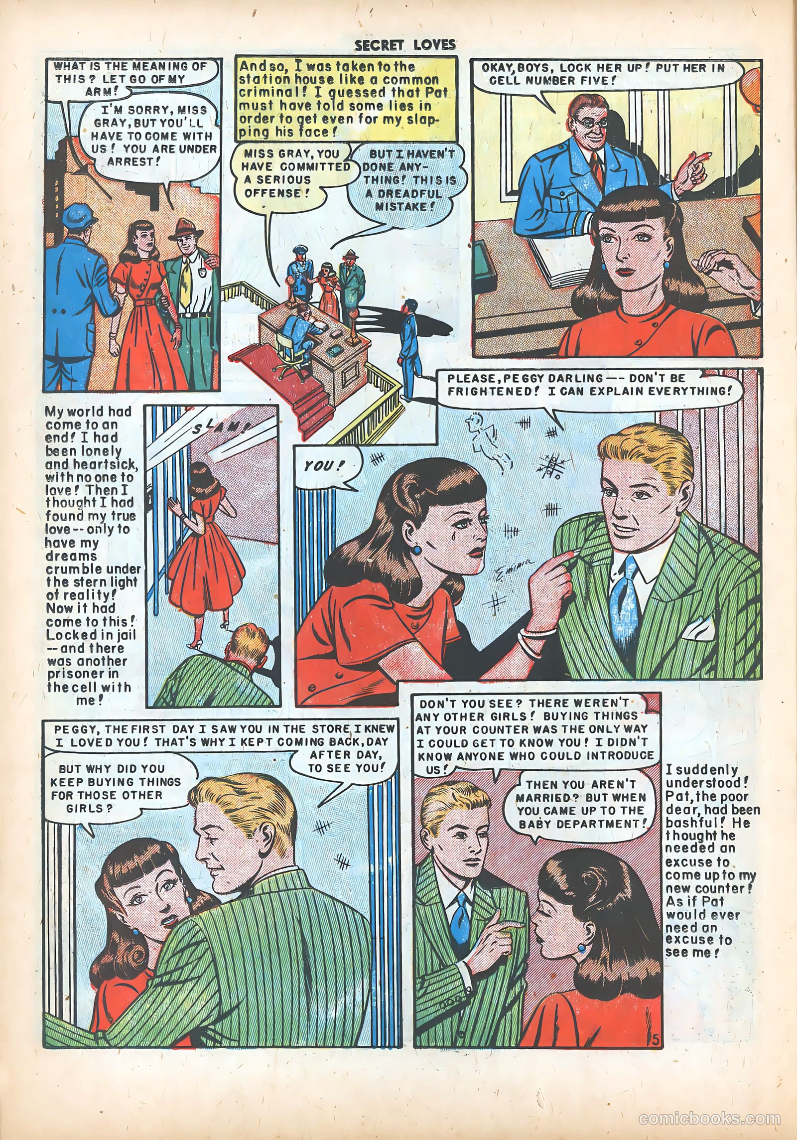 Secret Loves #3 (1950) — page 16 of 37