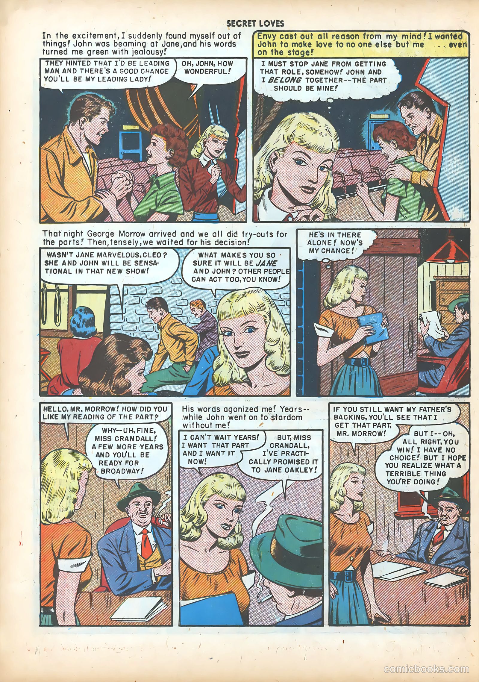 Secret Loves #3 (1950) — page 22 of 37
