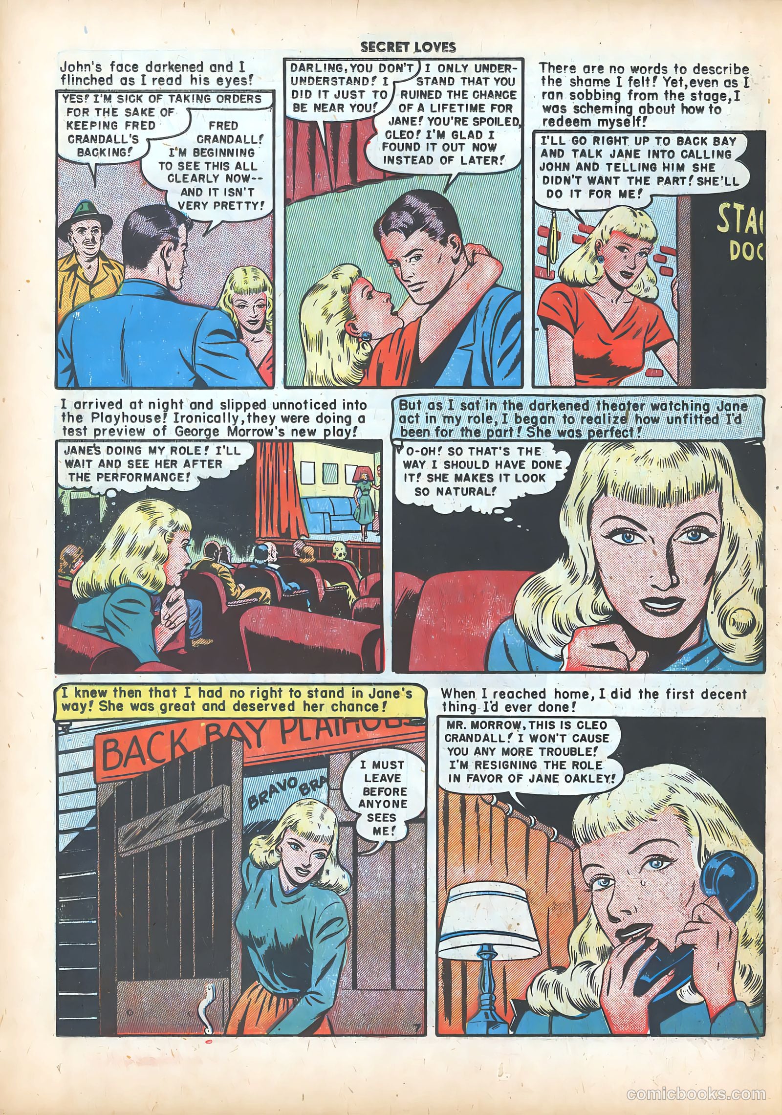 Secret Loves #3 (1950) — page 24 of 37