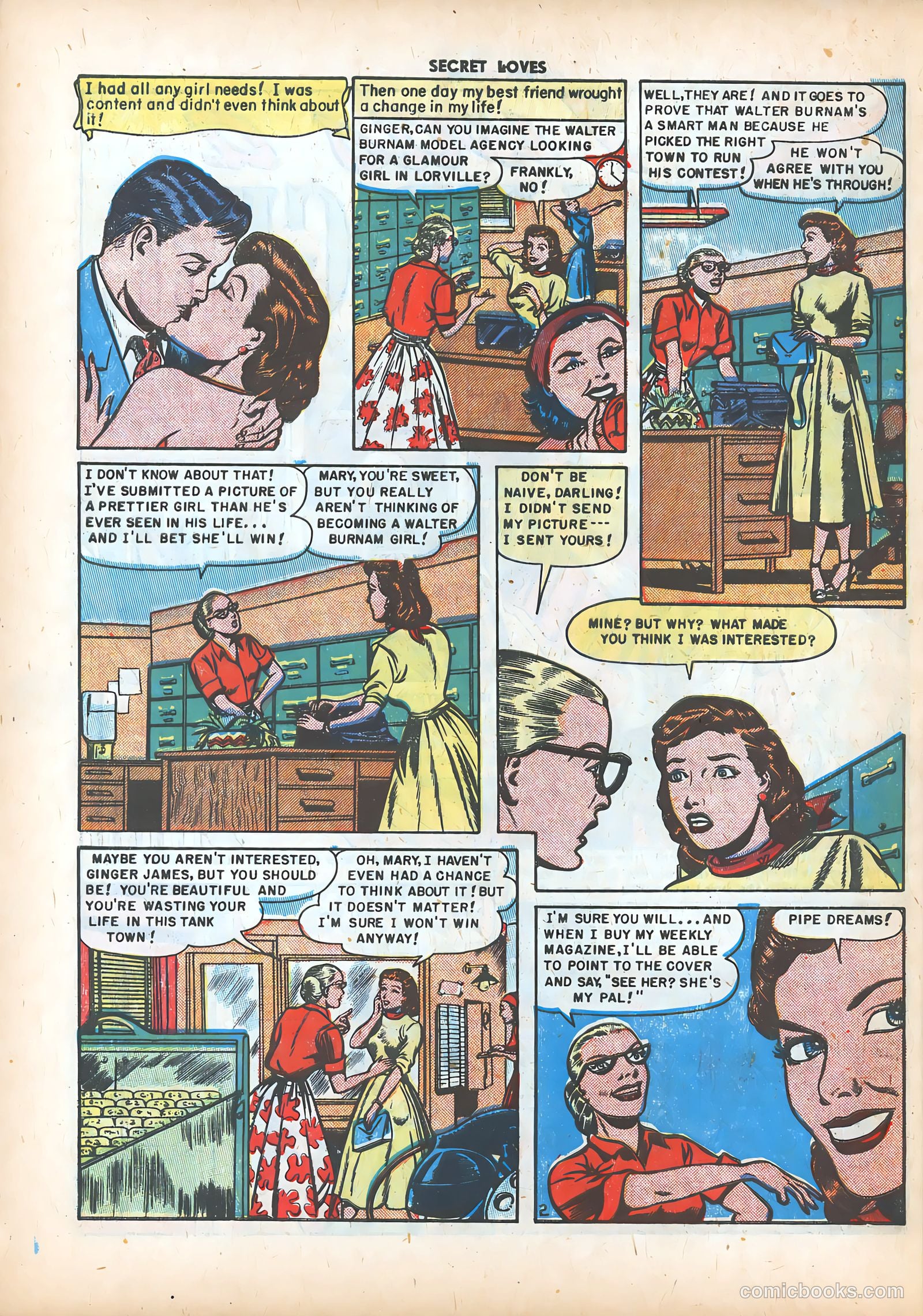 Secret Loves #3 (1950) — page 28 of 37