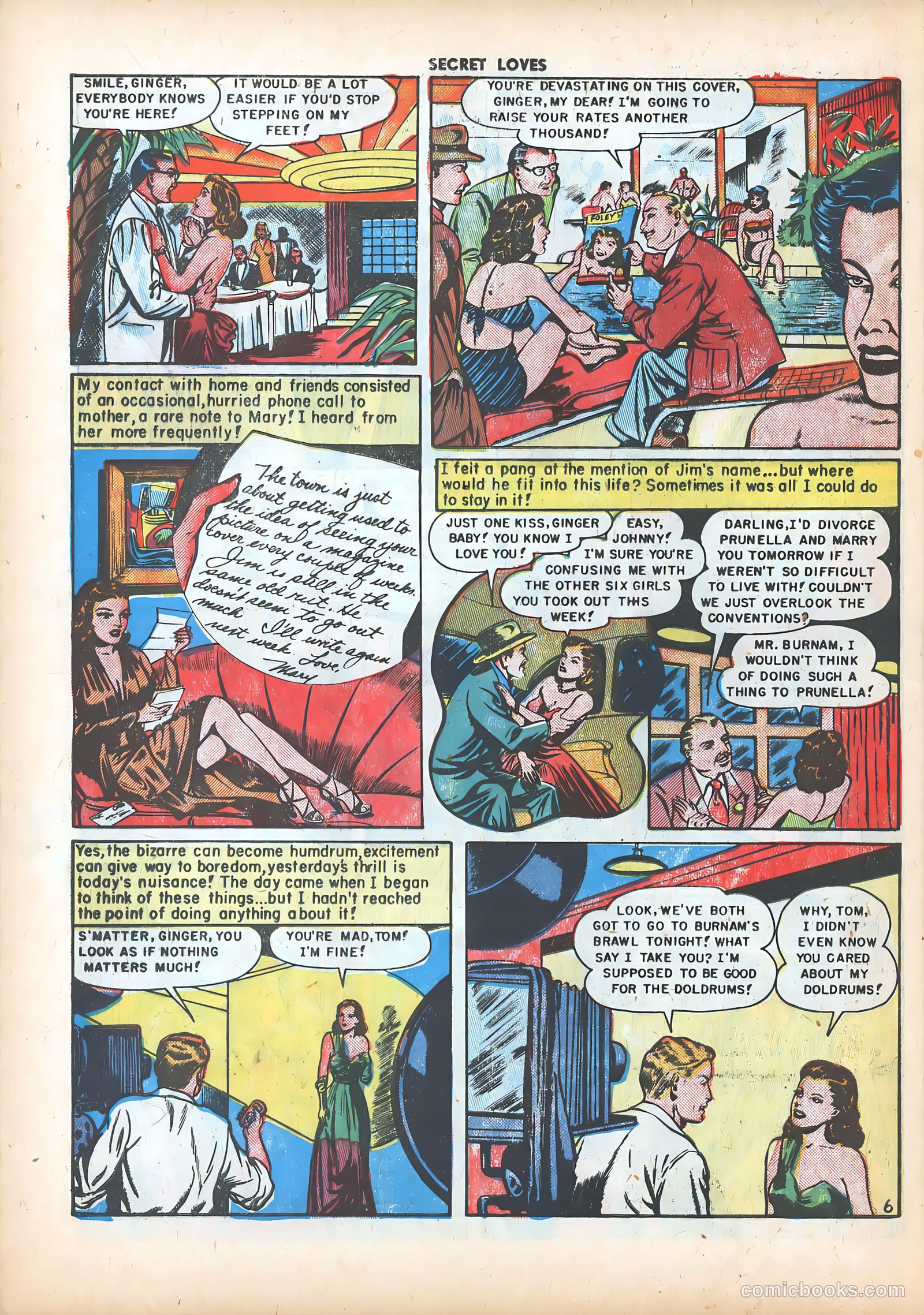 Secret Loves #3 (1950) — page 32 of 37
