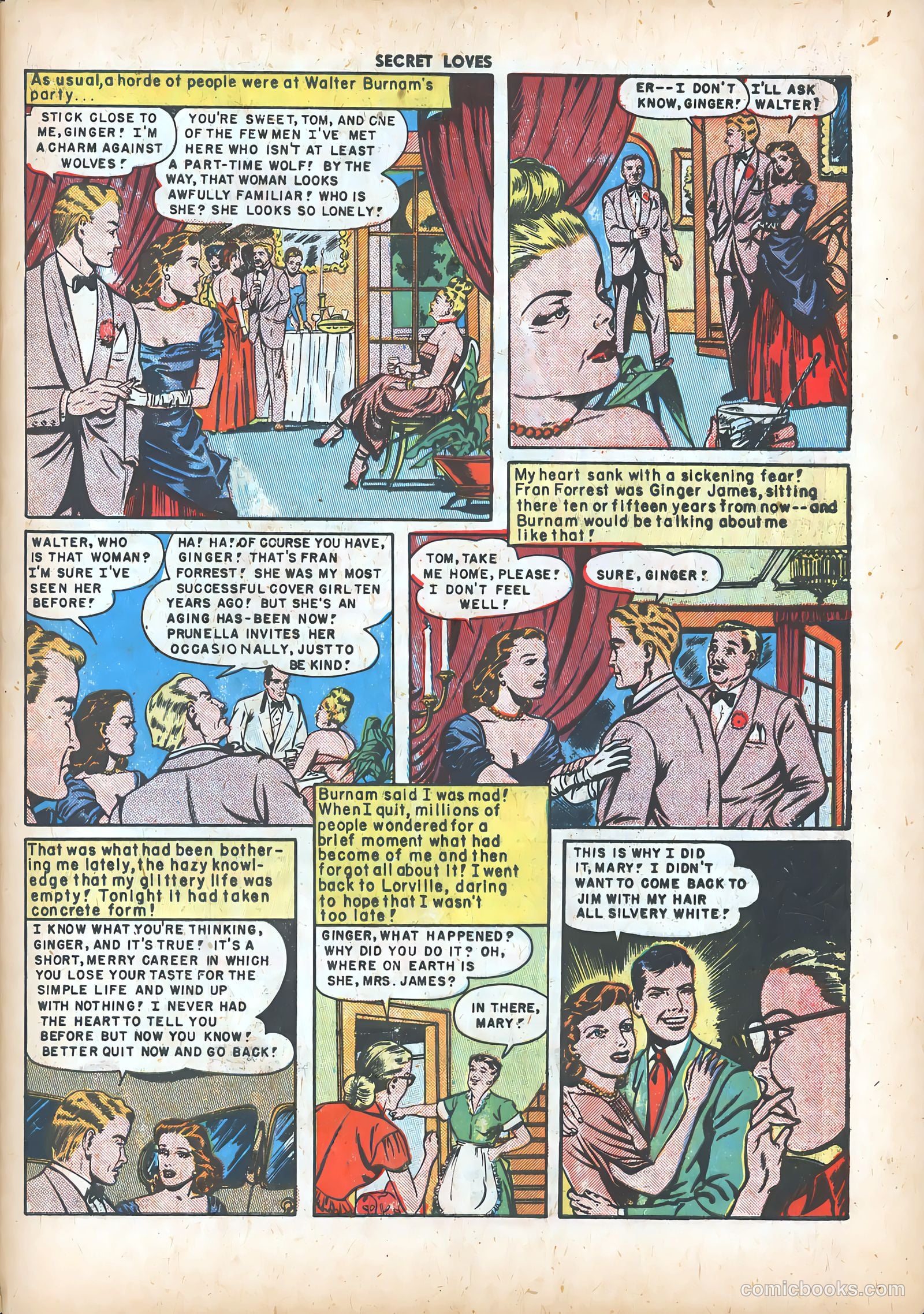 Secret Loves #3 (1950) — page 33 of 37