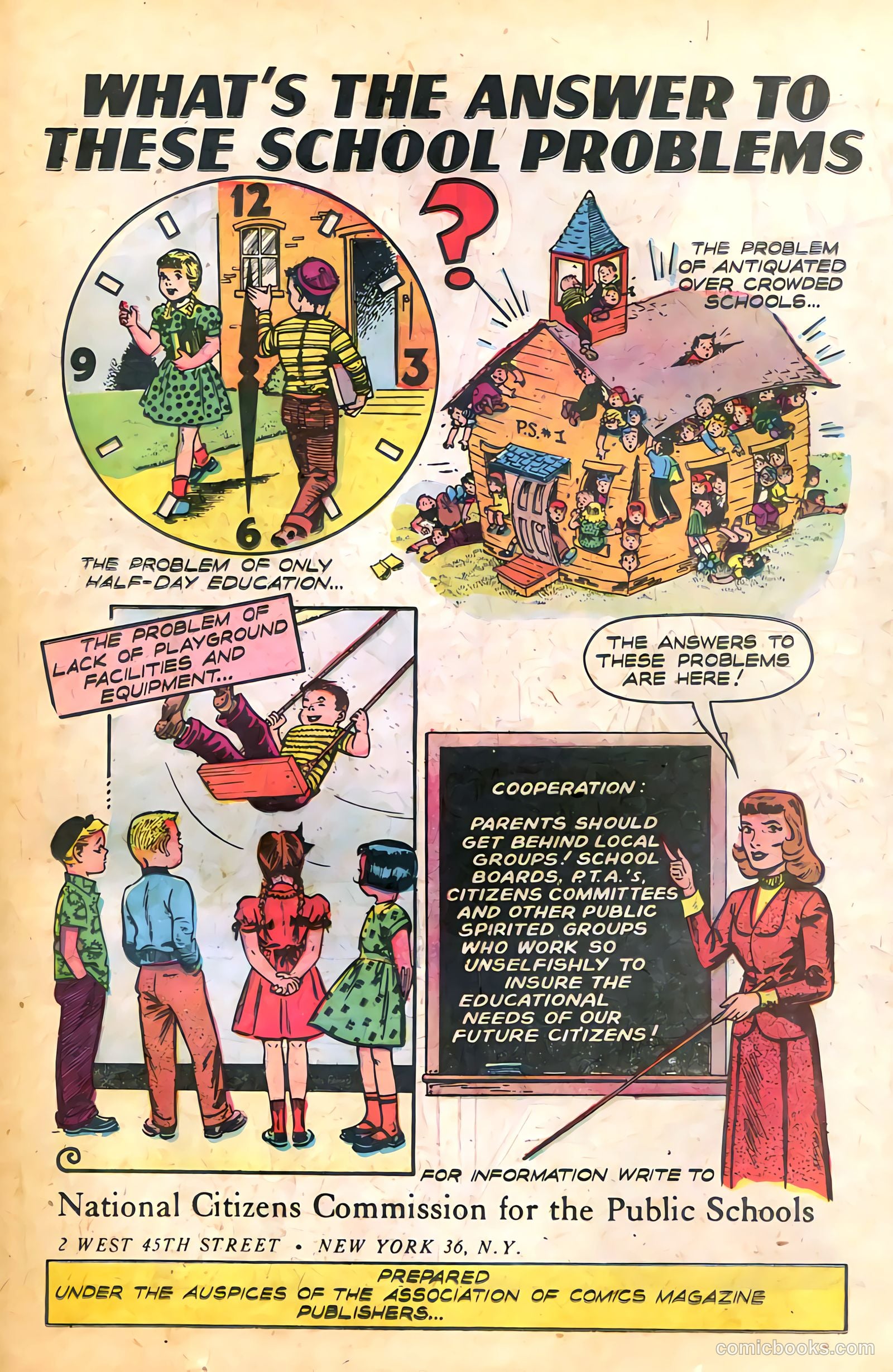 Secret Mysteries #18 (1955) — page 18 of 34