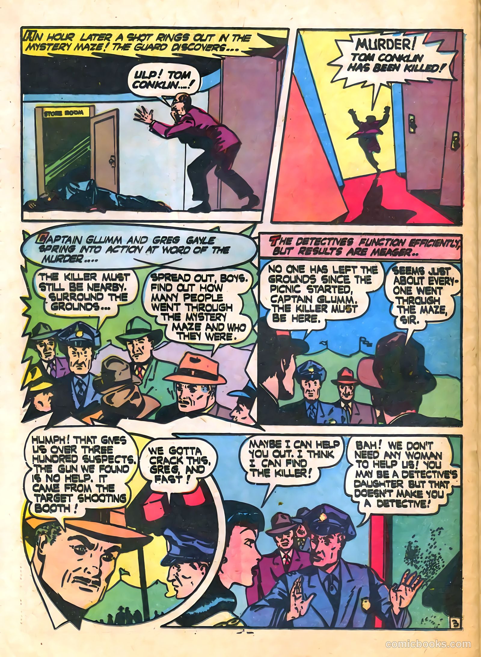 Secret Mysteries #18 (1955) — page 21 of 34