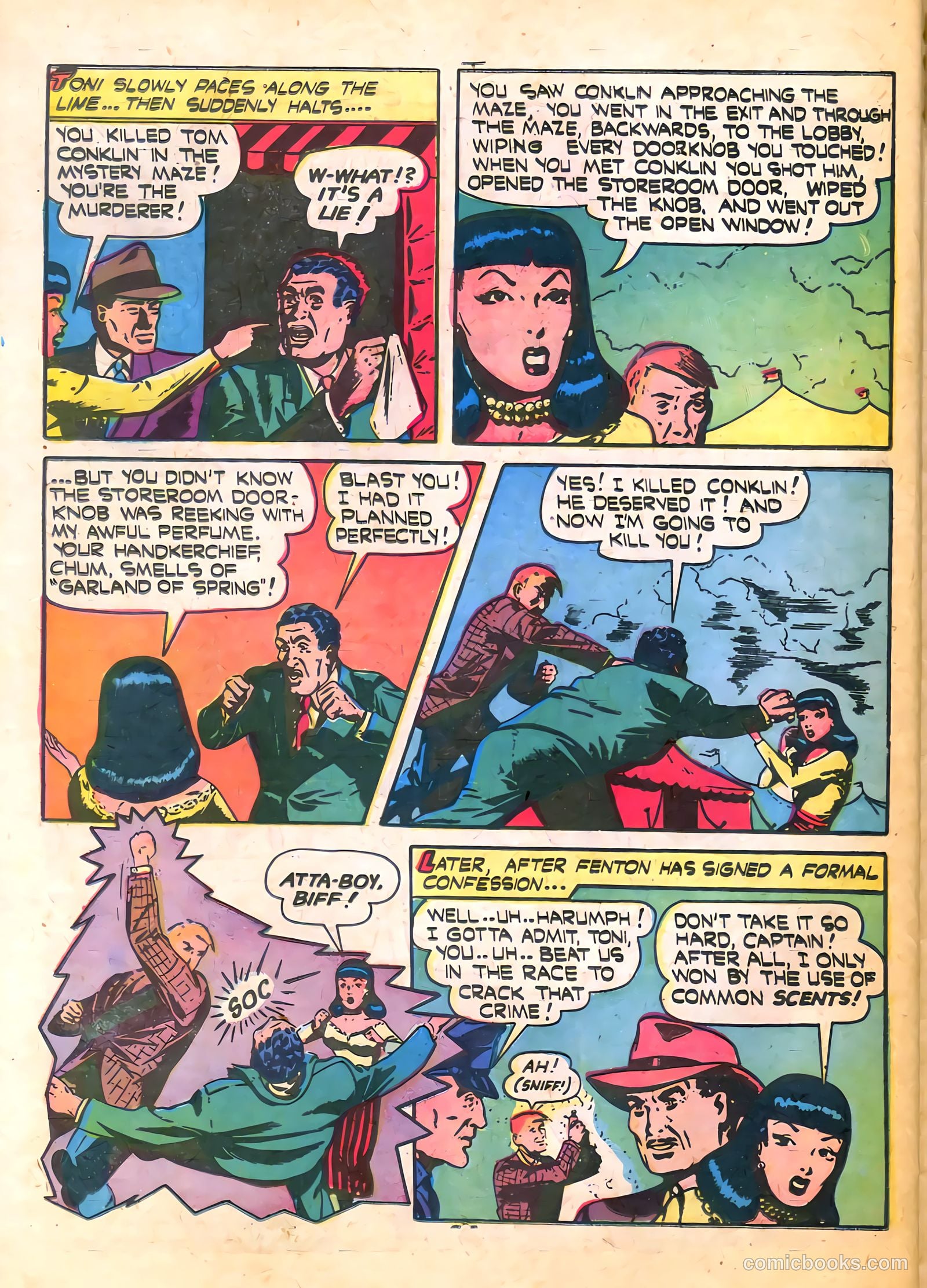 Secret Mysteries #18 (1955) — page 23 of 34