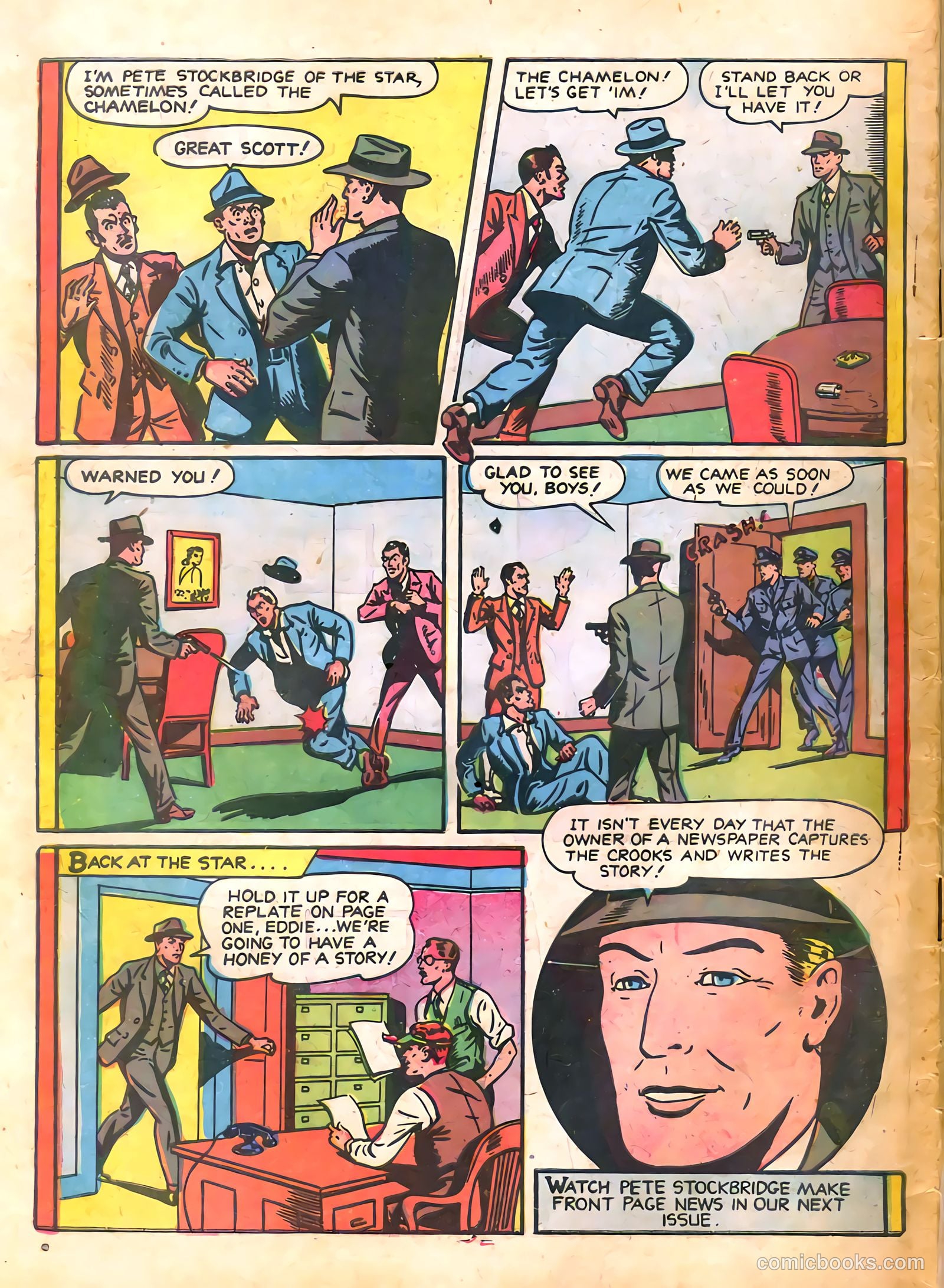 Secret Mysteries #18 (1955) — page 33 of 34