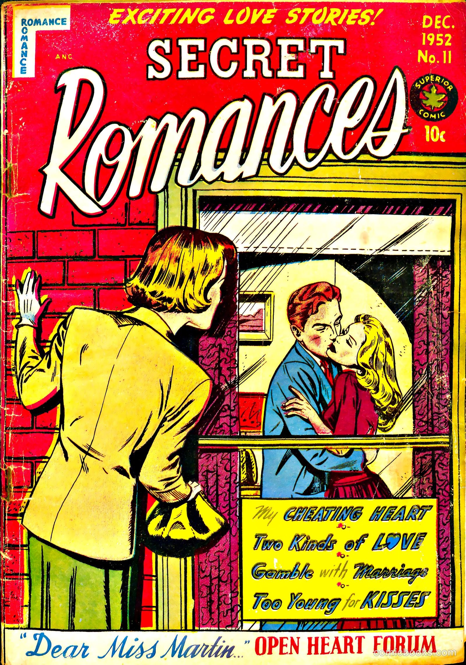 Secret Romances #11 (1952) — page 1 of 36