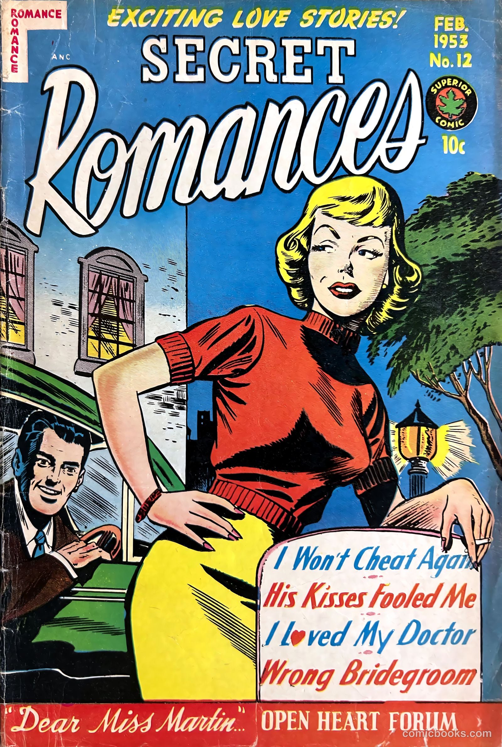 Secret Romances #12 (1953) — page 1 of 36