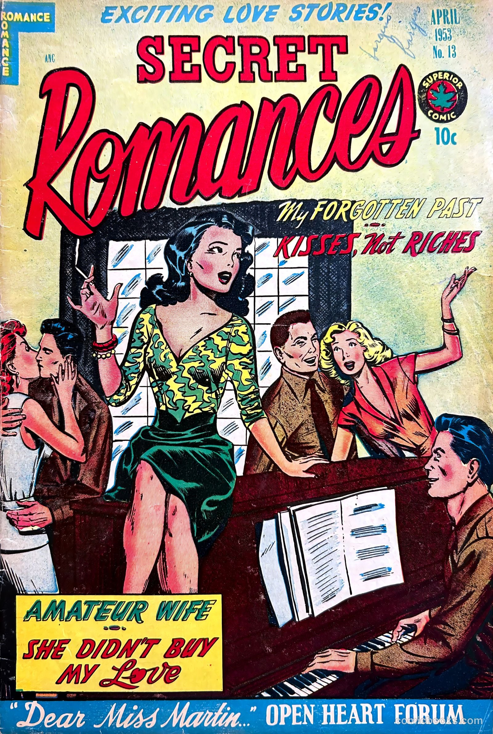 Secret Romances #13 (1953) — page 1 of 37