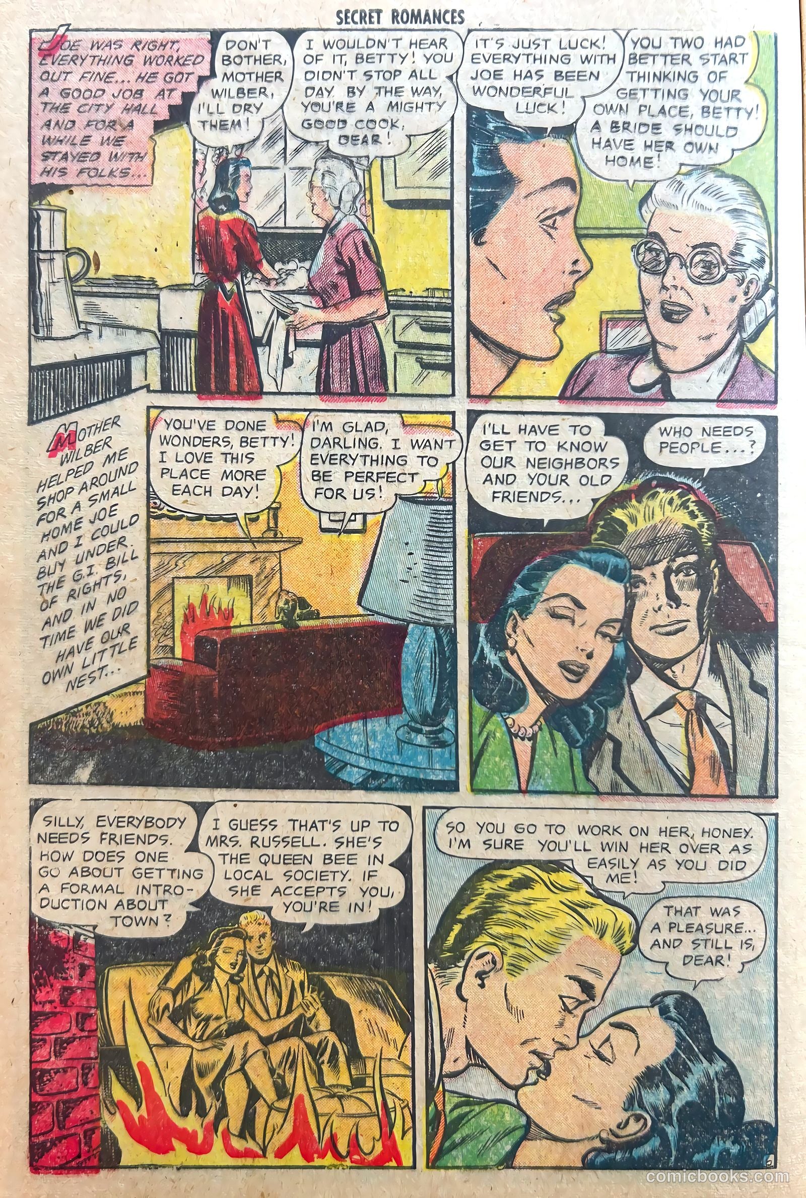 Secret Romances #13 (1953) — page 8 of 37