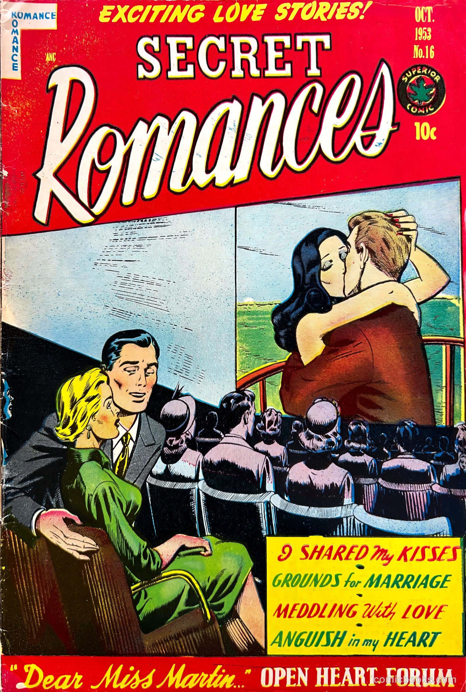 Secret Romances #16 (1953) — page 1 of 36