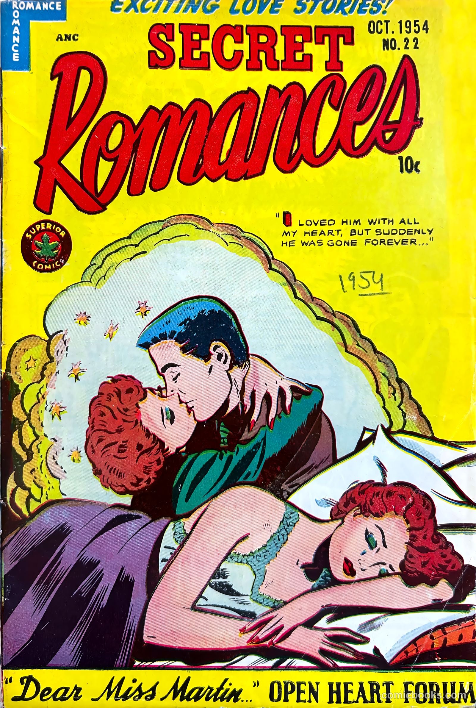 Secret Romances #22 (1954) — page 1 of 36
