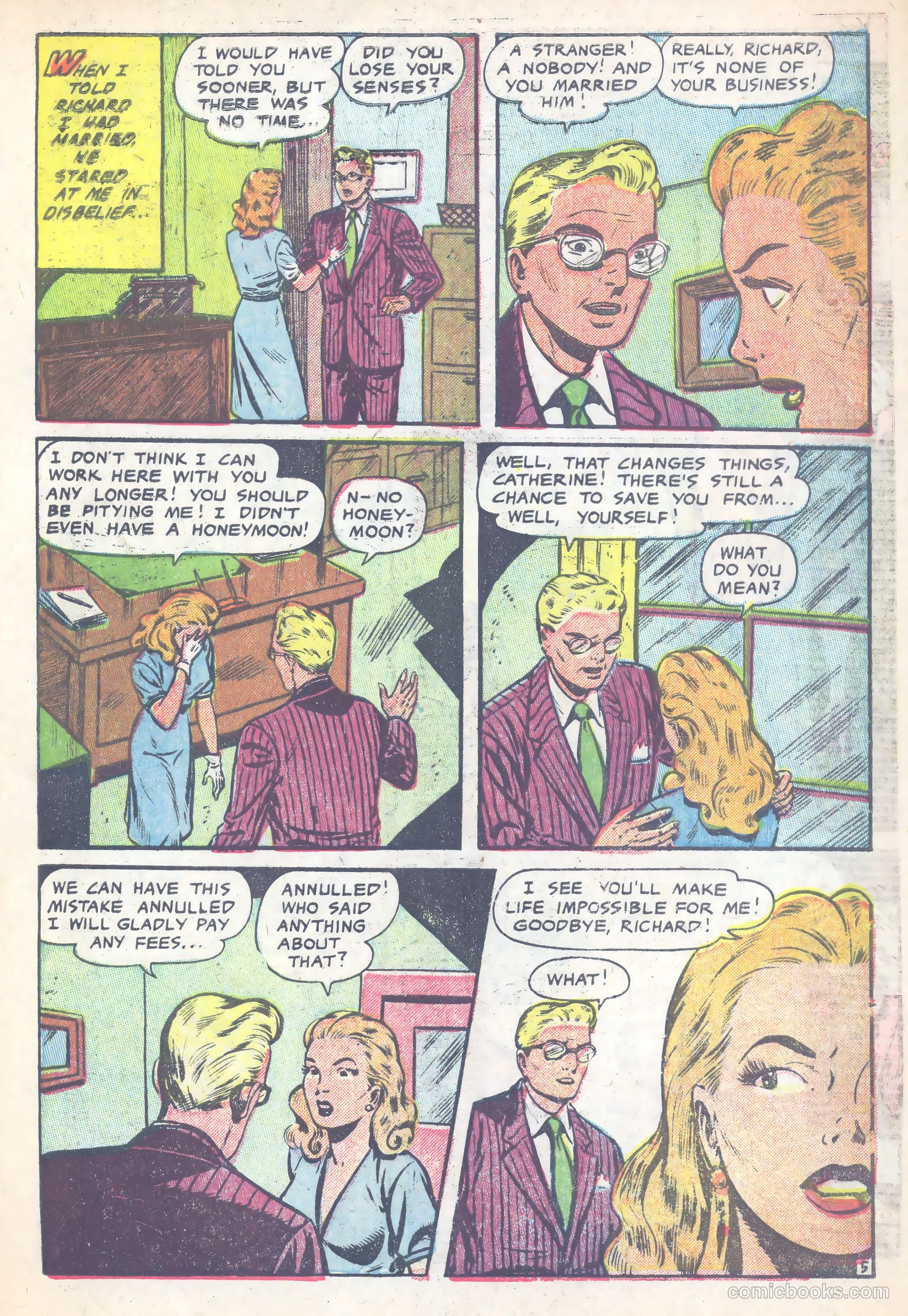 Secret Romances #26 (1955) — page 7 of 36