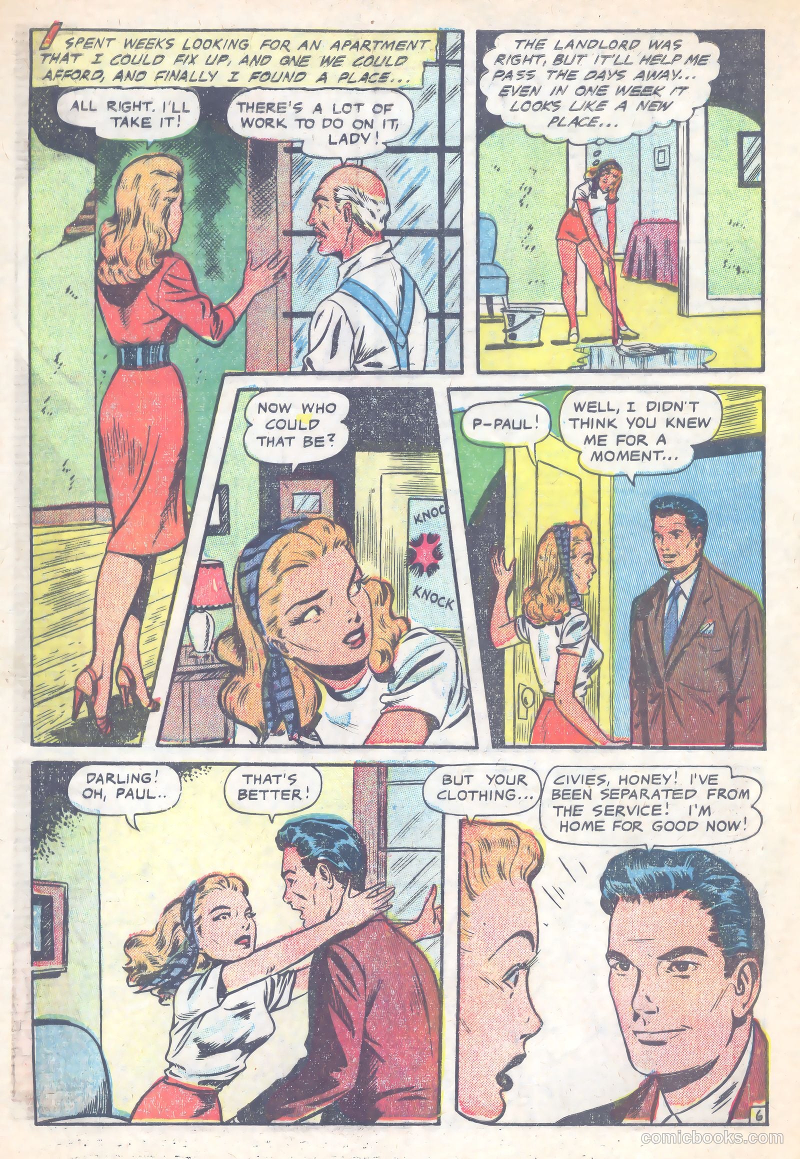 Secret Romances #26 (1955) — page 8 of 36