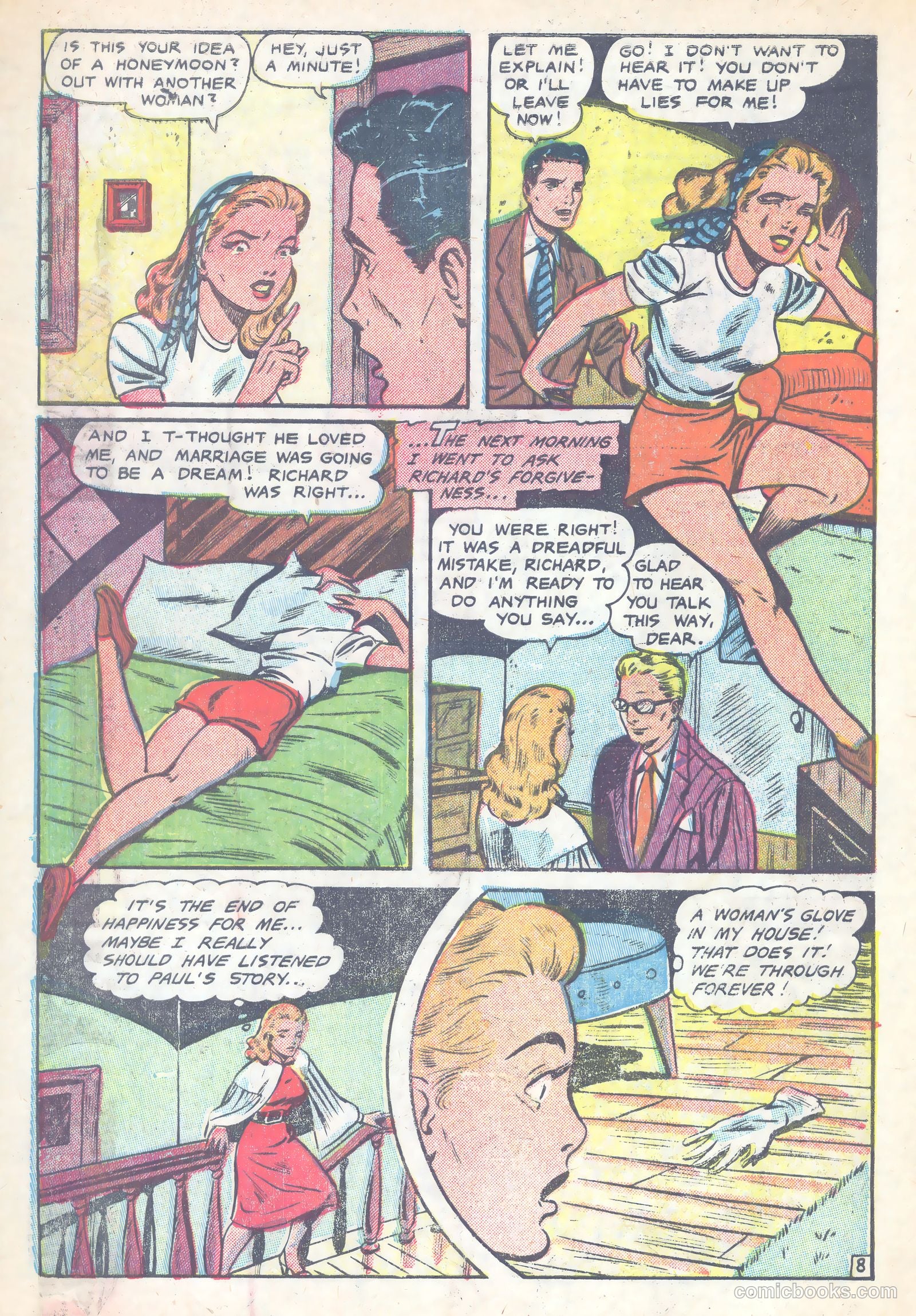 Secret Romances #26 (1955) — page 10 of 36