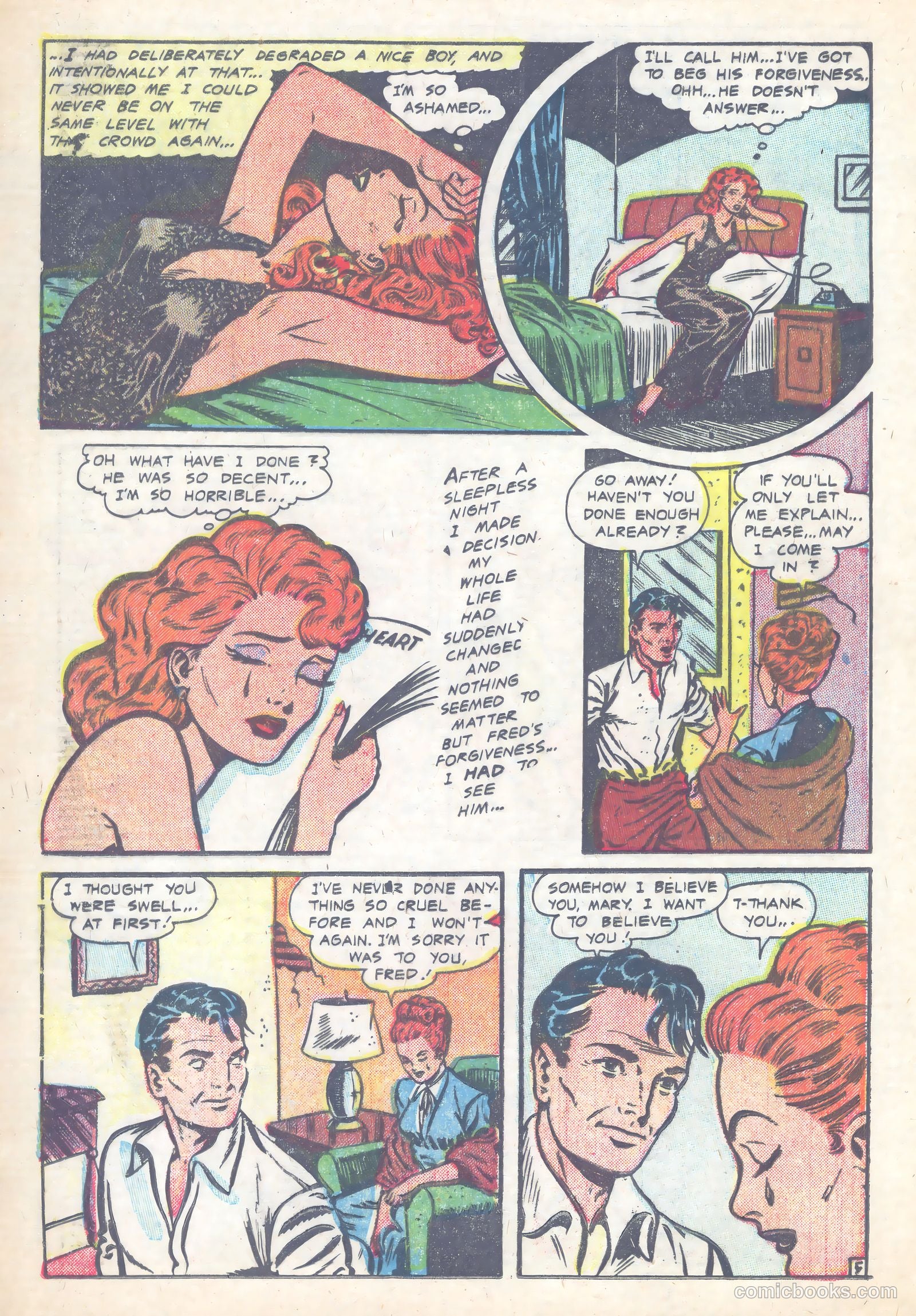 Secret Romances #26 (1955) — page 16 of 36