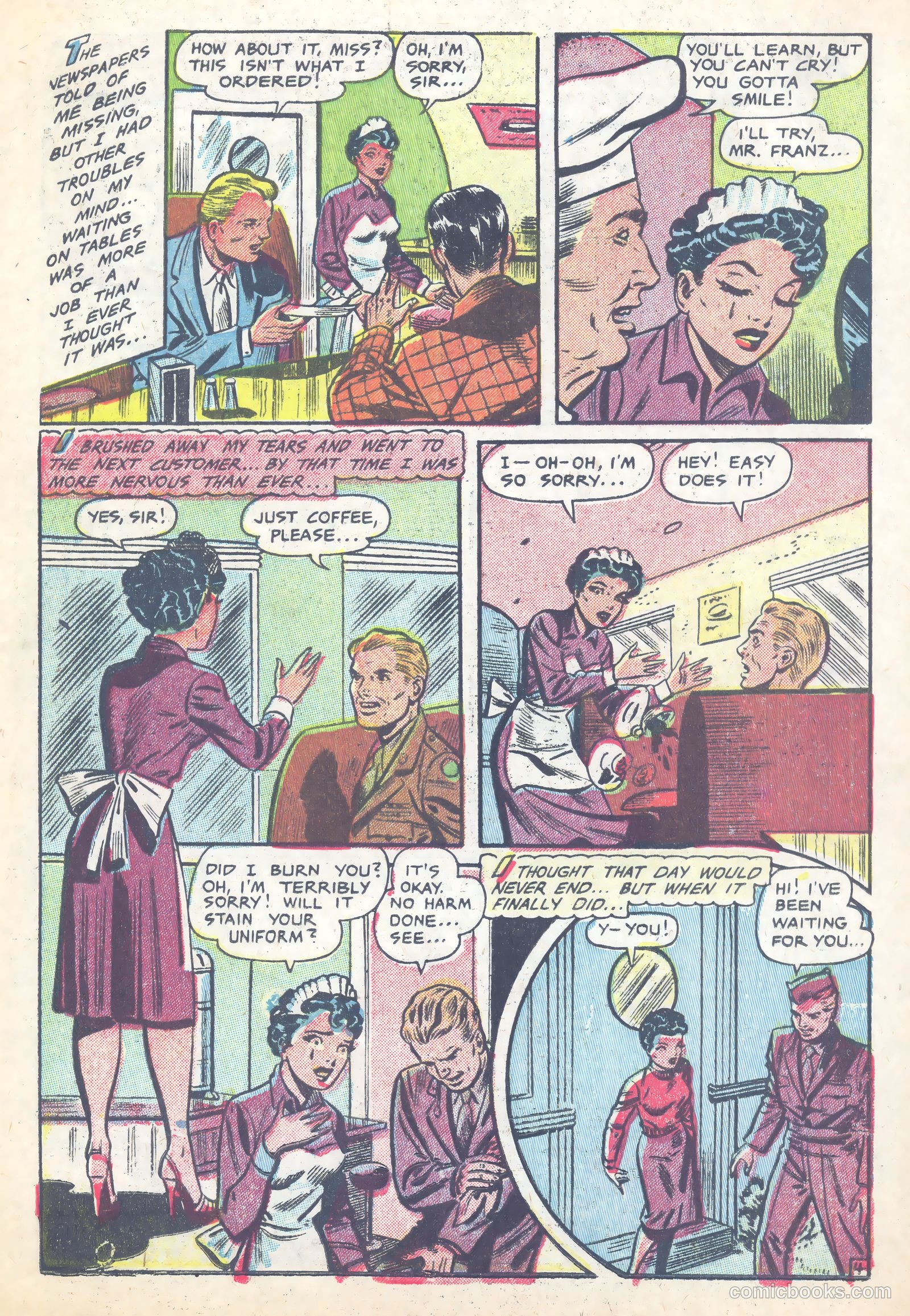 Secret Romances #26 (1955) — page 23 of 36