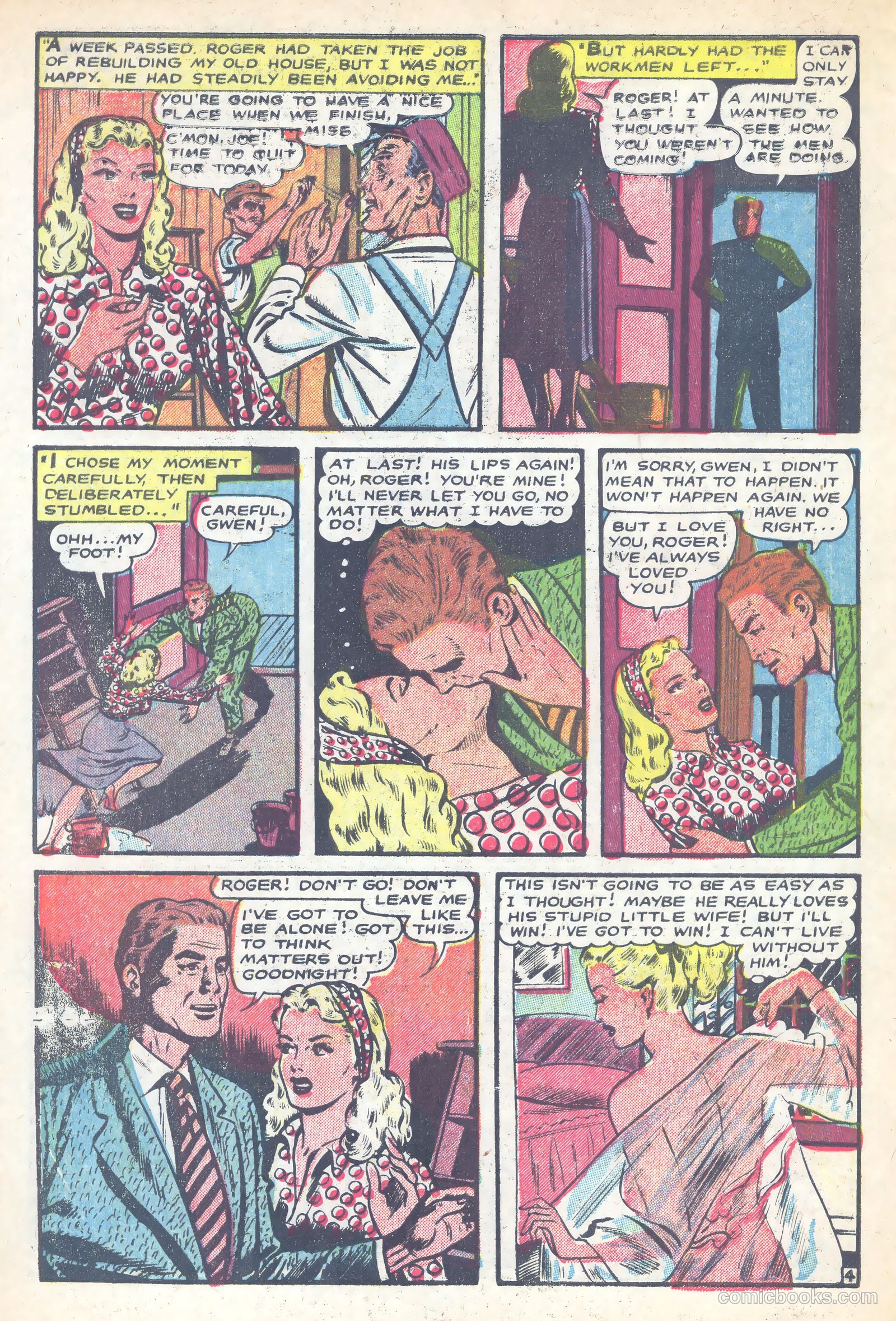 Secret Romances #26 (1955) — page 30 of 36