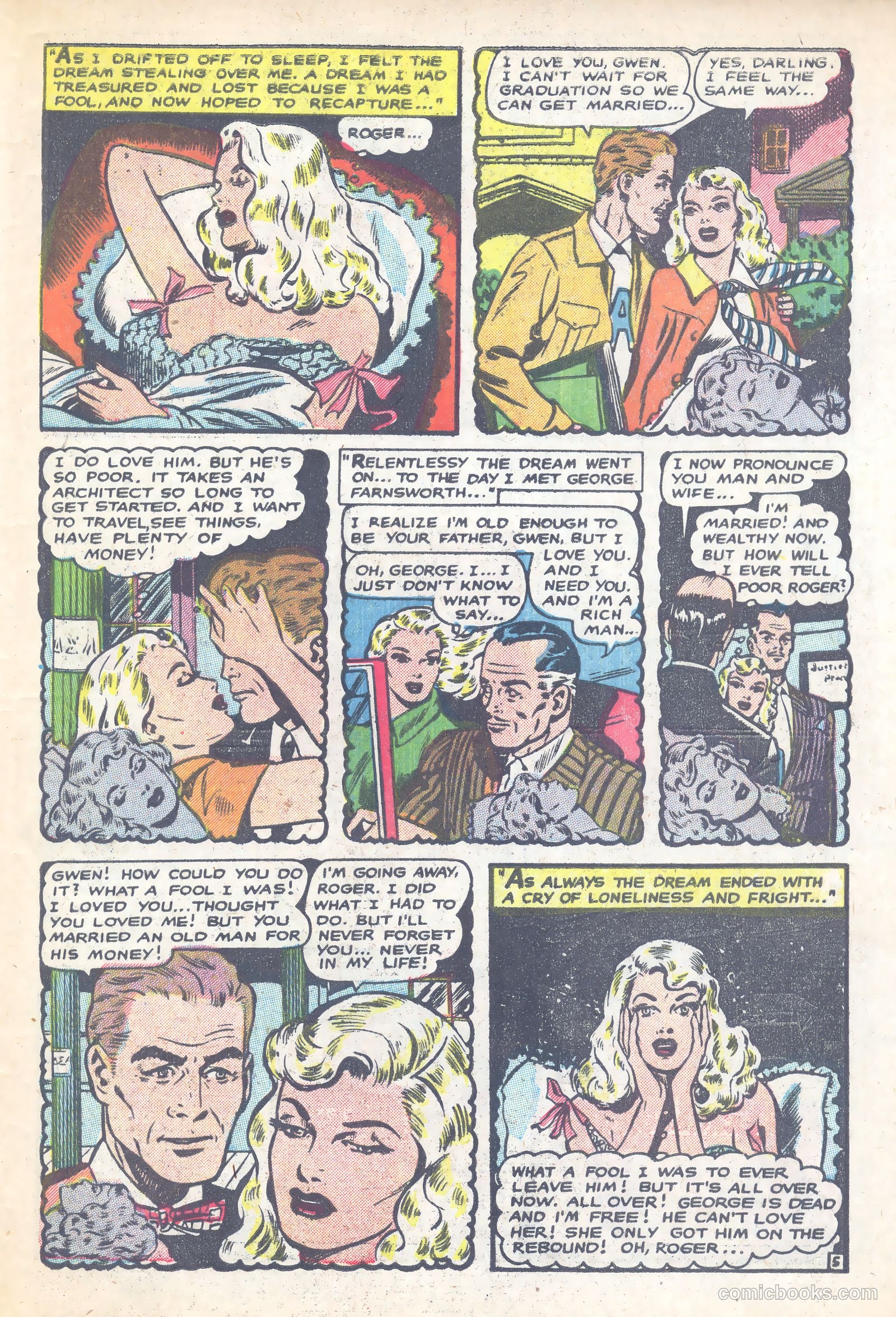 Secret Romances #26 (1955) — page 31 of 36