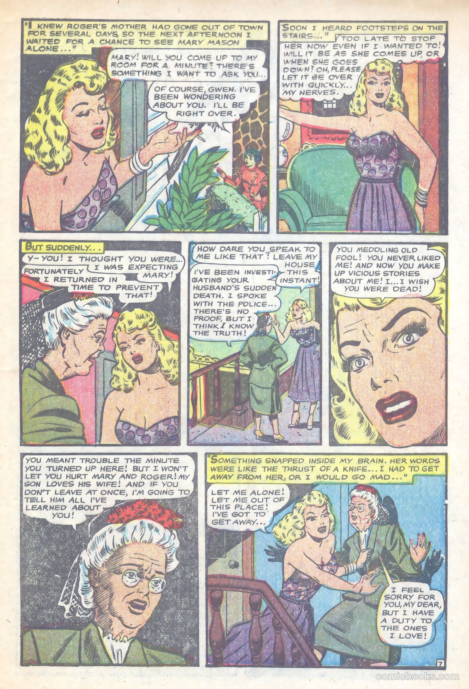Secret Romances #26 (1955) — page 33 of 36