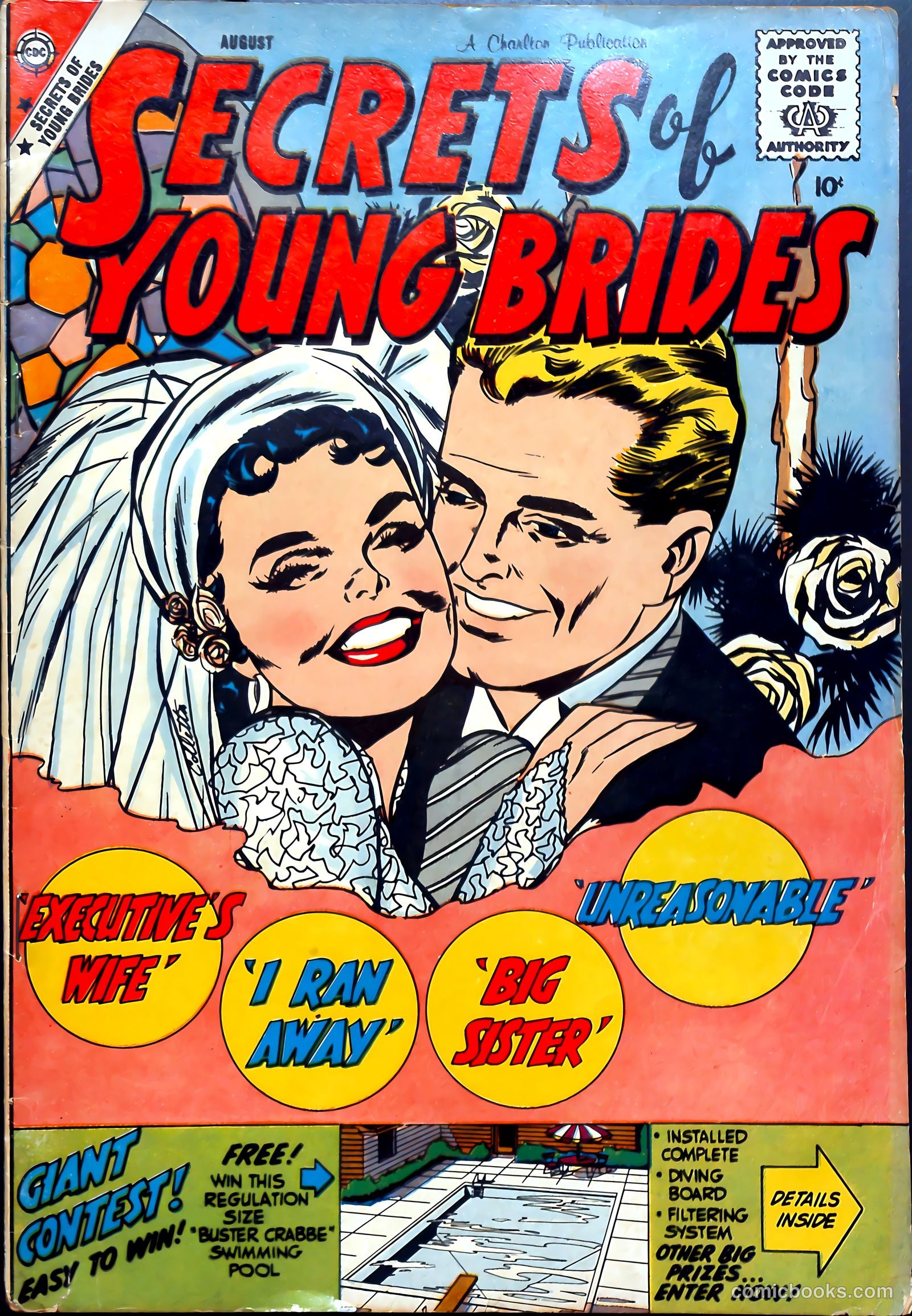 Secrets of Young Brides #15 cover