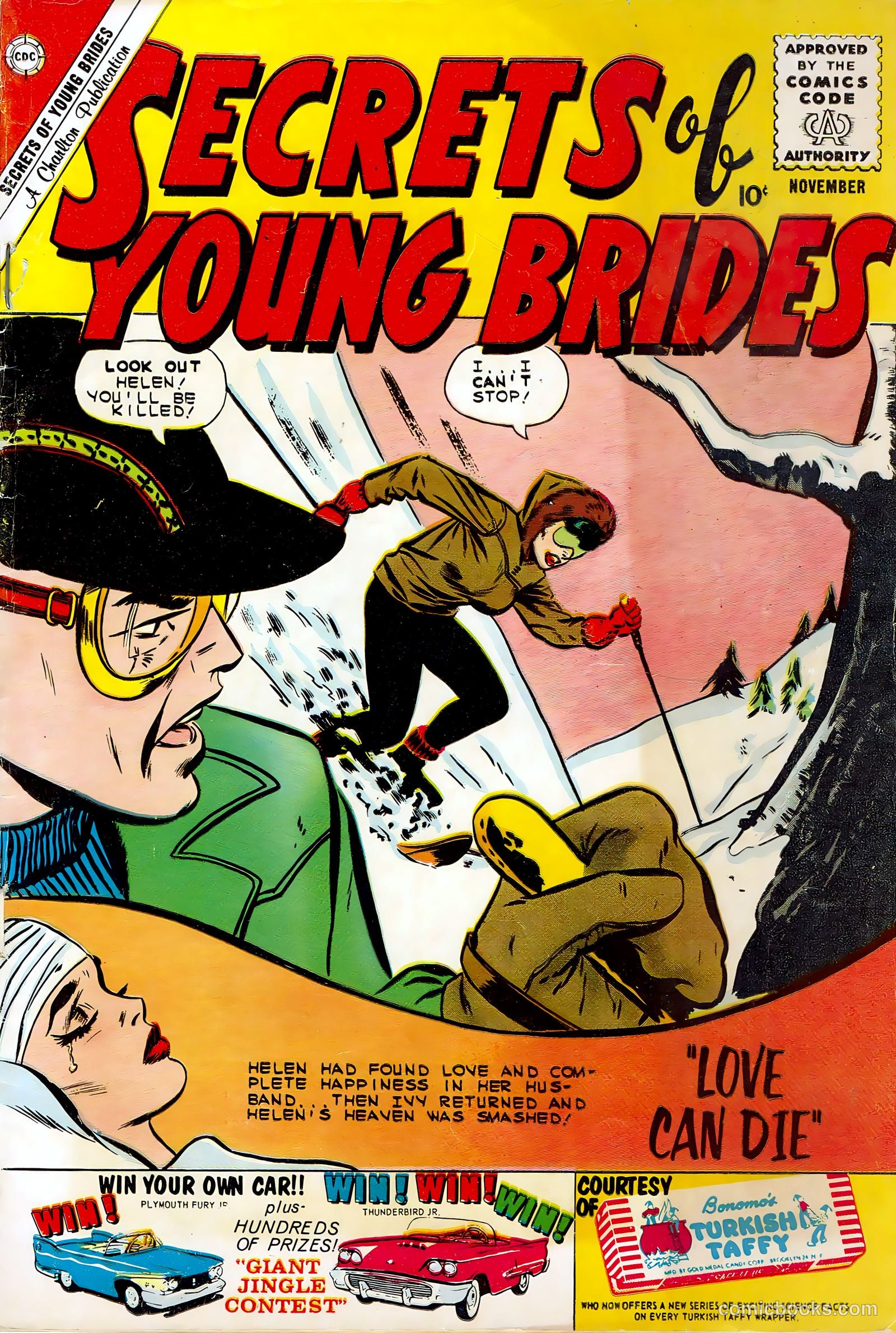 Secrets of Young Brides #22 cover