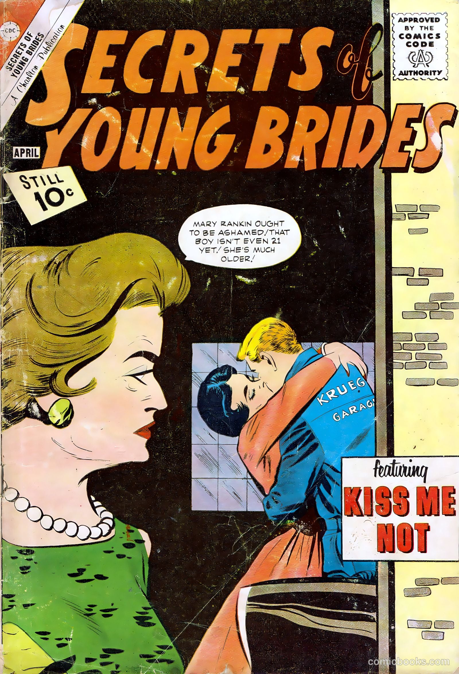 Secrets of Young Brides #30 cover