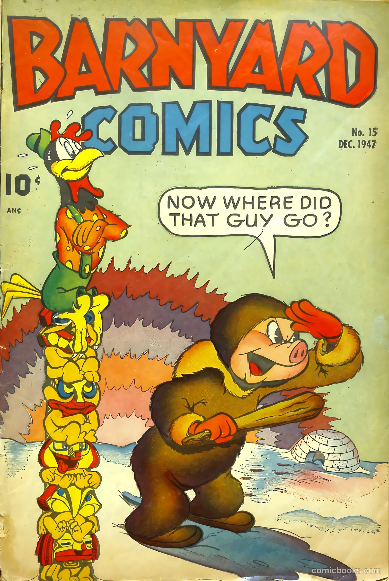 Barnyard Comics #15 cover