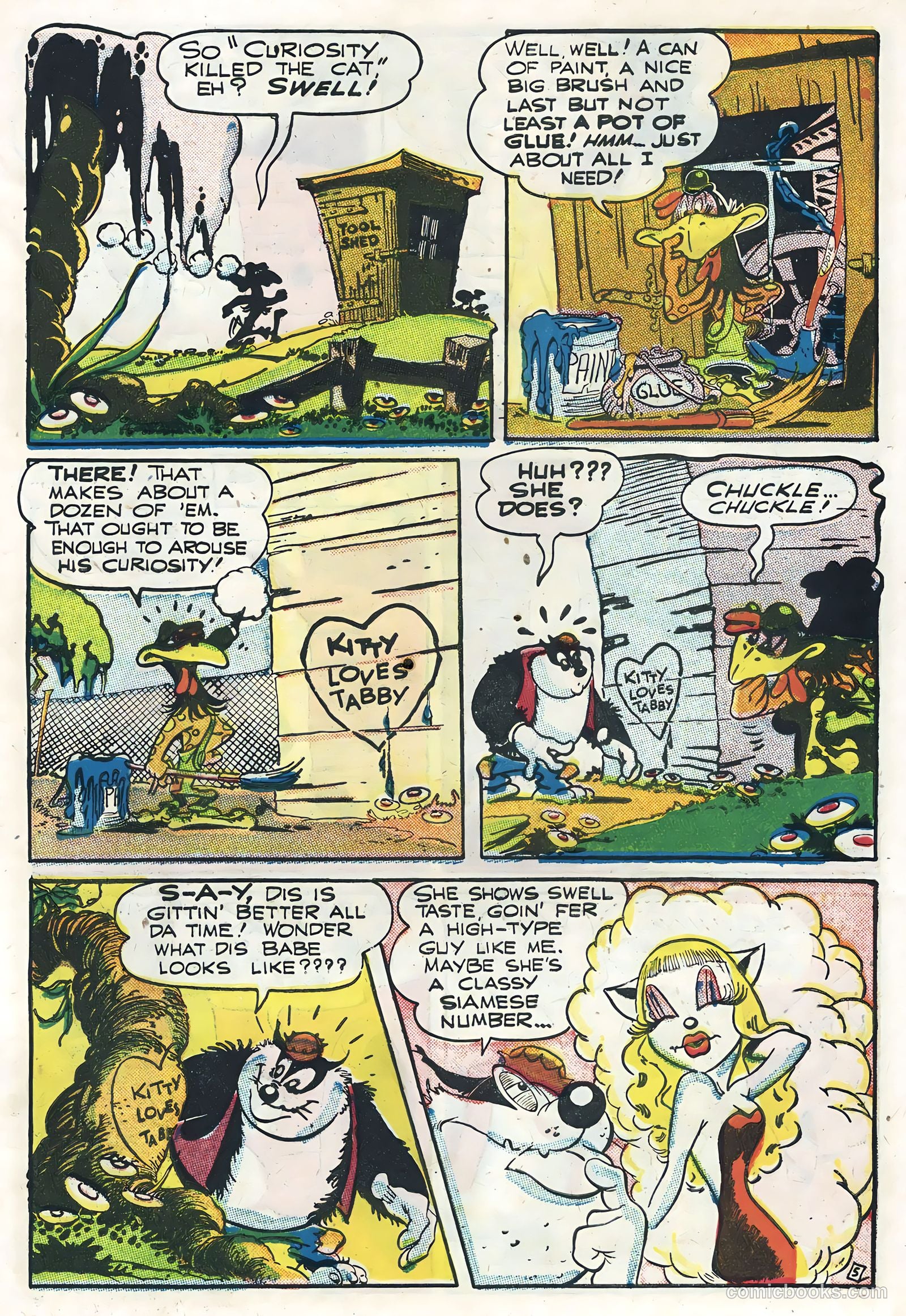 Barnyard Comics #19 (1948, Animated Cartoons, Inc.) — page 7 of 52
