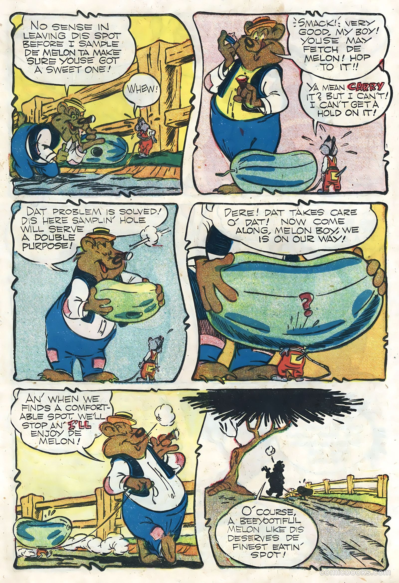 Barnyard Comics #19 (1948, Animated Cartoons, Inc.) — page 35 of 52