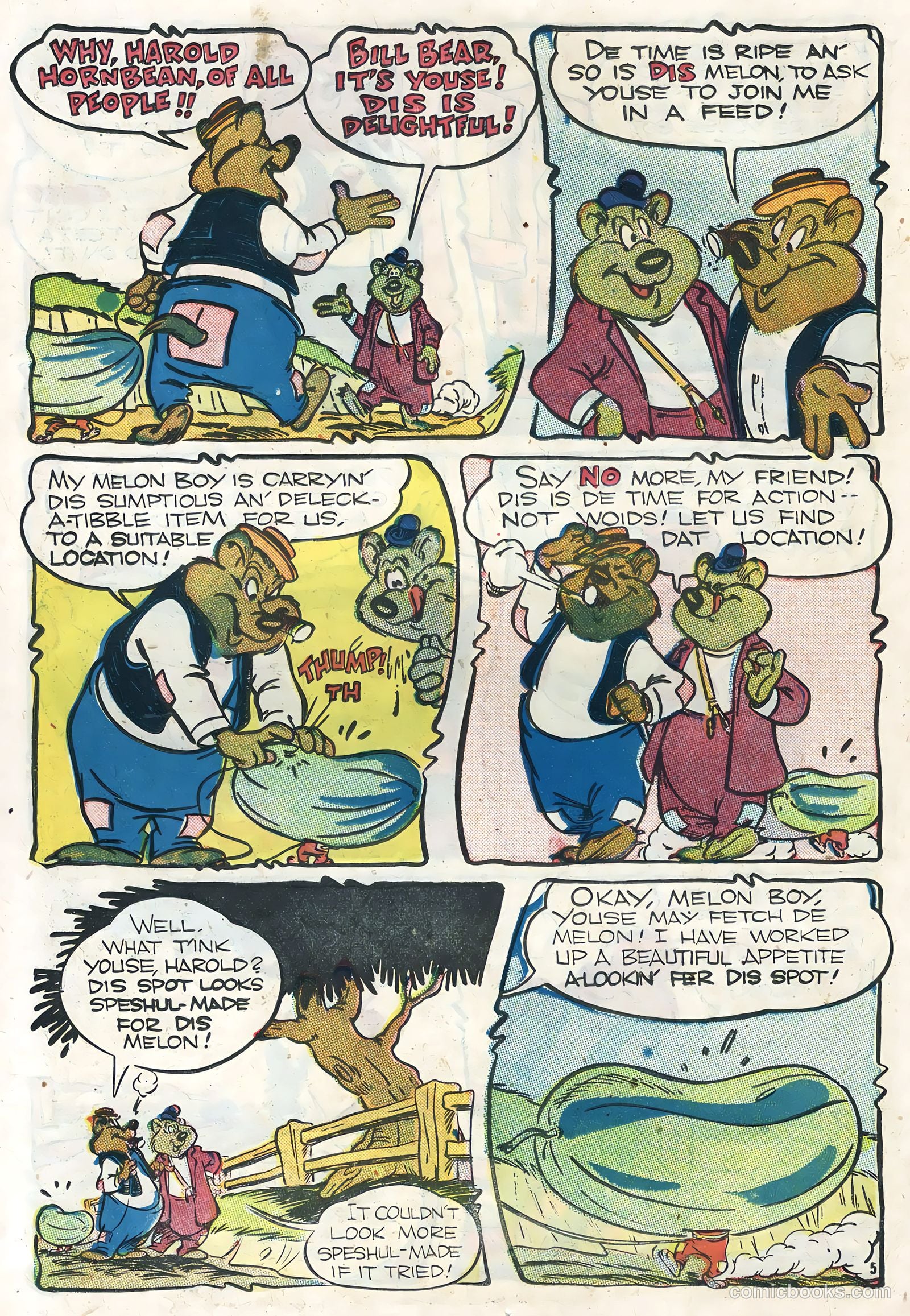 Barnyard Comics #19 (1948, Animated Cartoons, Inc.) — page 36 of 52
