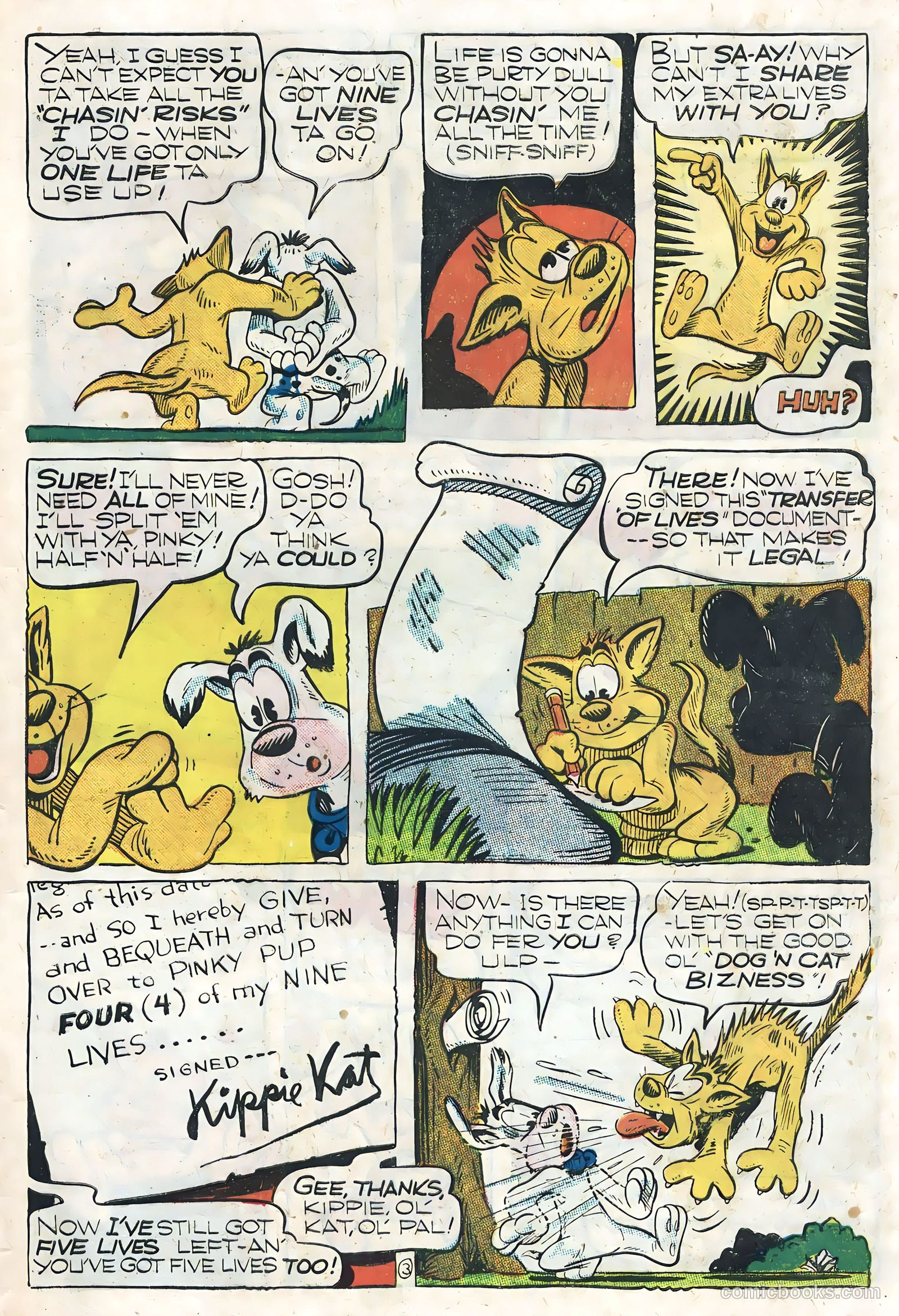 Barnyard Comics #19 (1948, Animated Cartoons, Inc.) — page 43 of 52