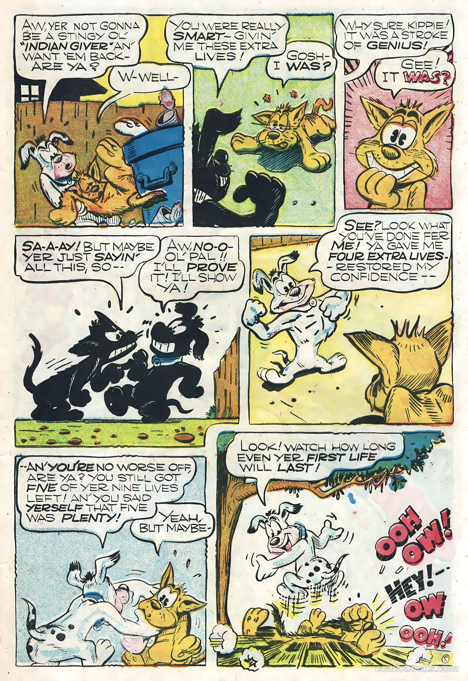 Barnyard Comics #19 (1948, Animated Cartoons, Inc.) — page 45 of 52