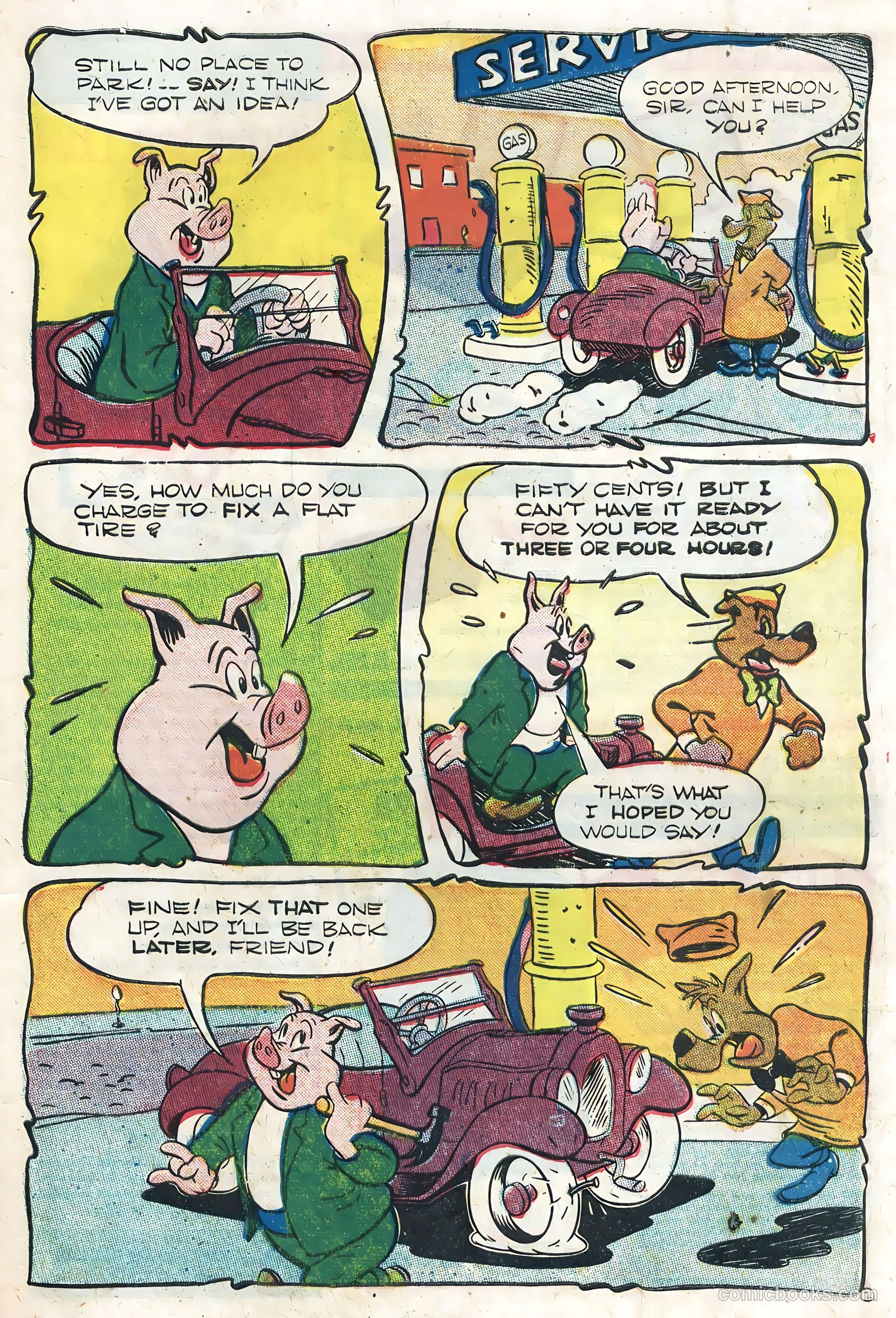 Barnyard Comics #19 (1948, Animated Cartoons, Inc.) — page 49 of 52