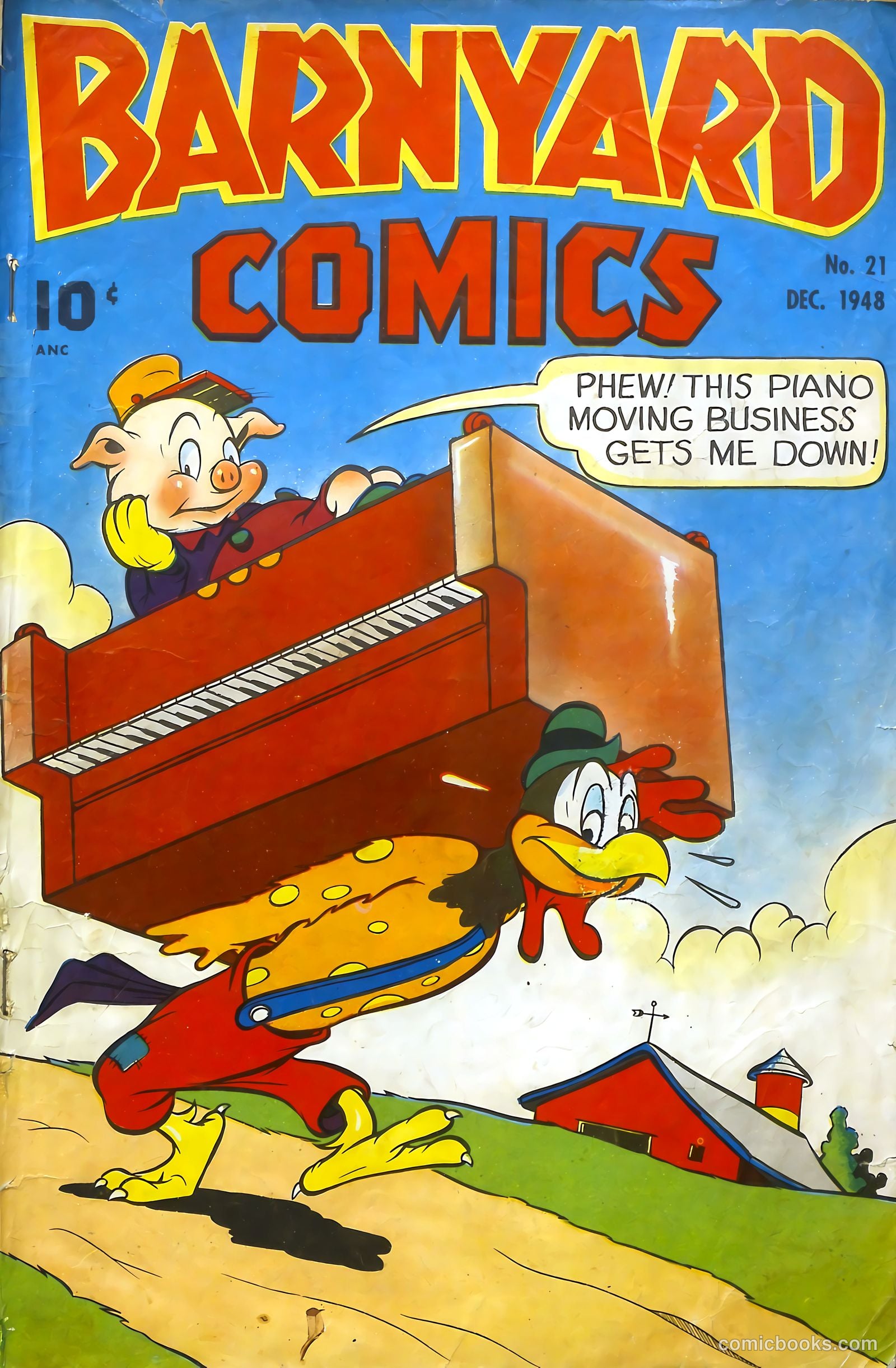Barnyard Comics #21 cover
