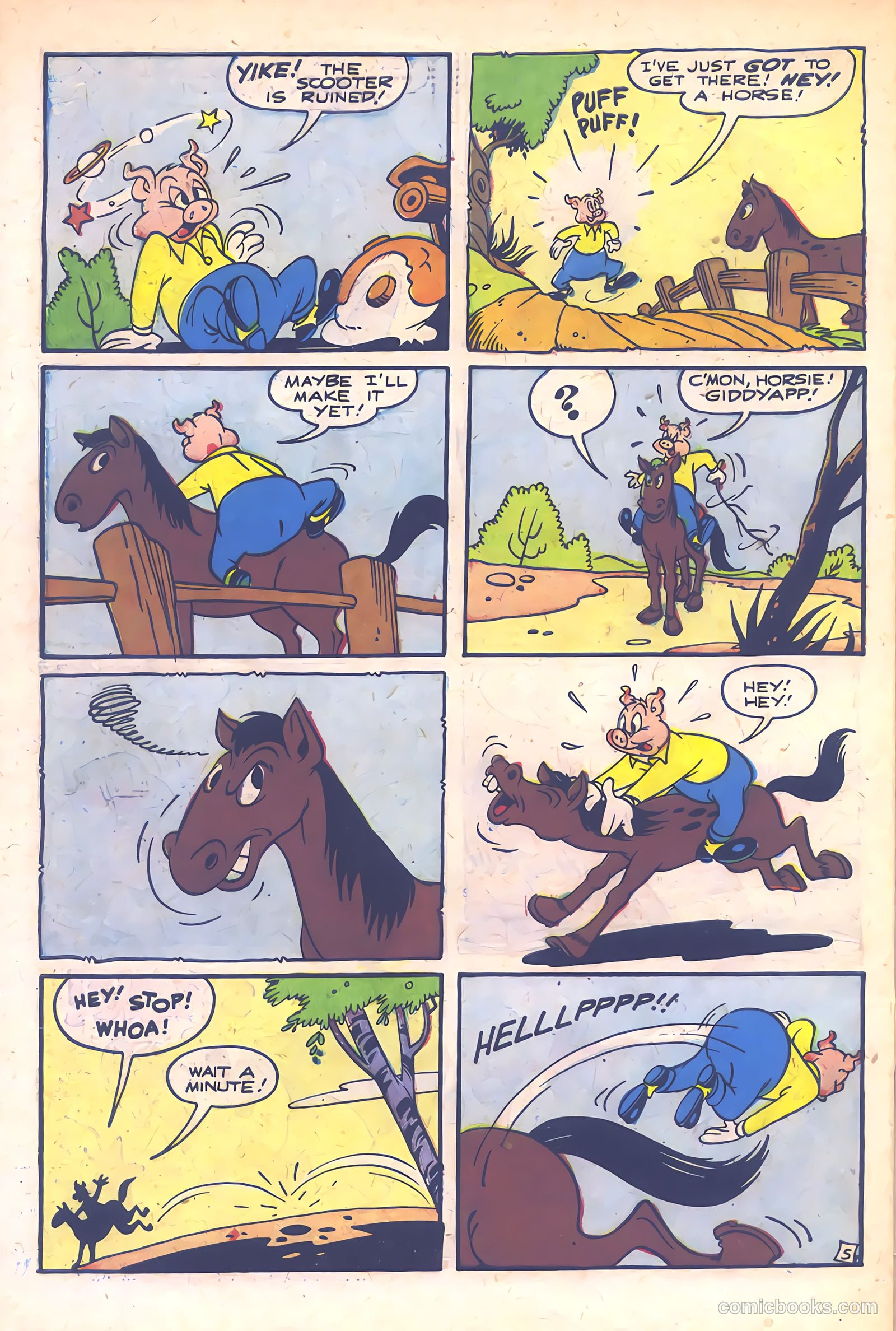 Barnyard Comics #30 (1950, Animated Cartoons, Inc.) — page 30 of 36