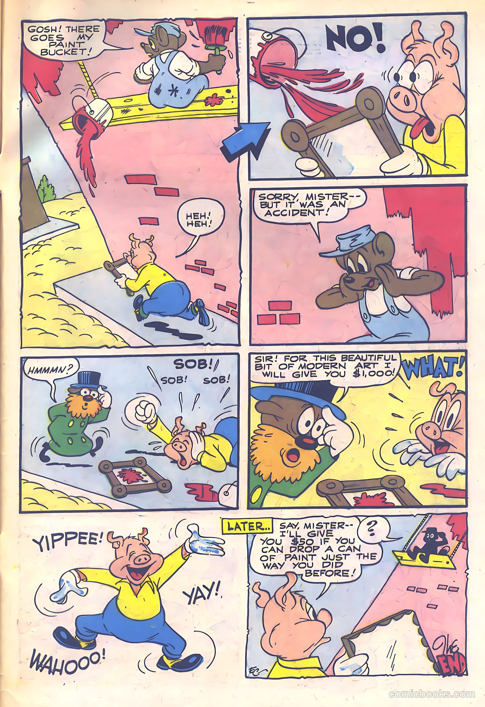 Barnyard Comics #30 (1950, Animated Cartoons, Inc.) — page 33 of 36
