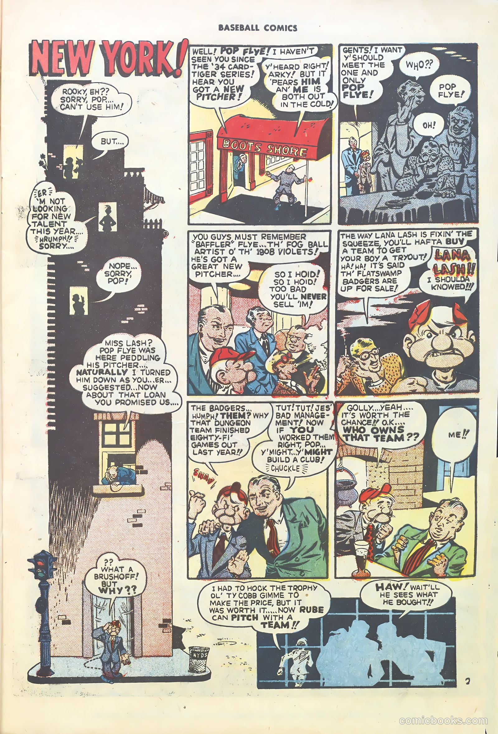 Baseball Comics #1 (1991) — page 7 of 36