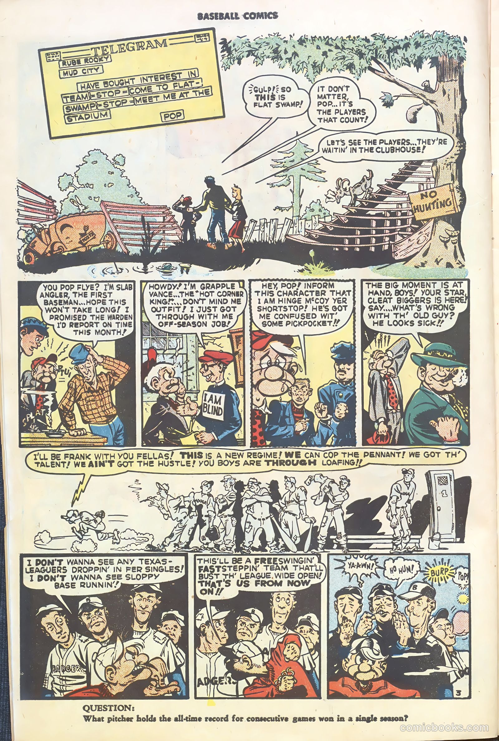 Baseball Comics #1 (1992) — page 8 of 36
