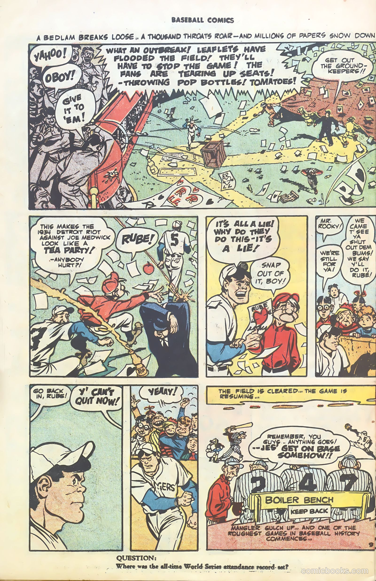 Baseball Comics #1 (1992) — page 26 of 36