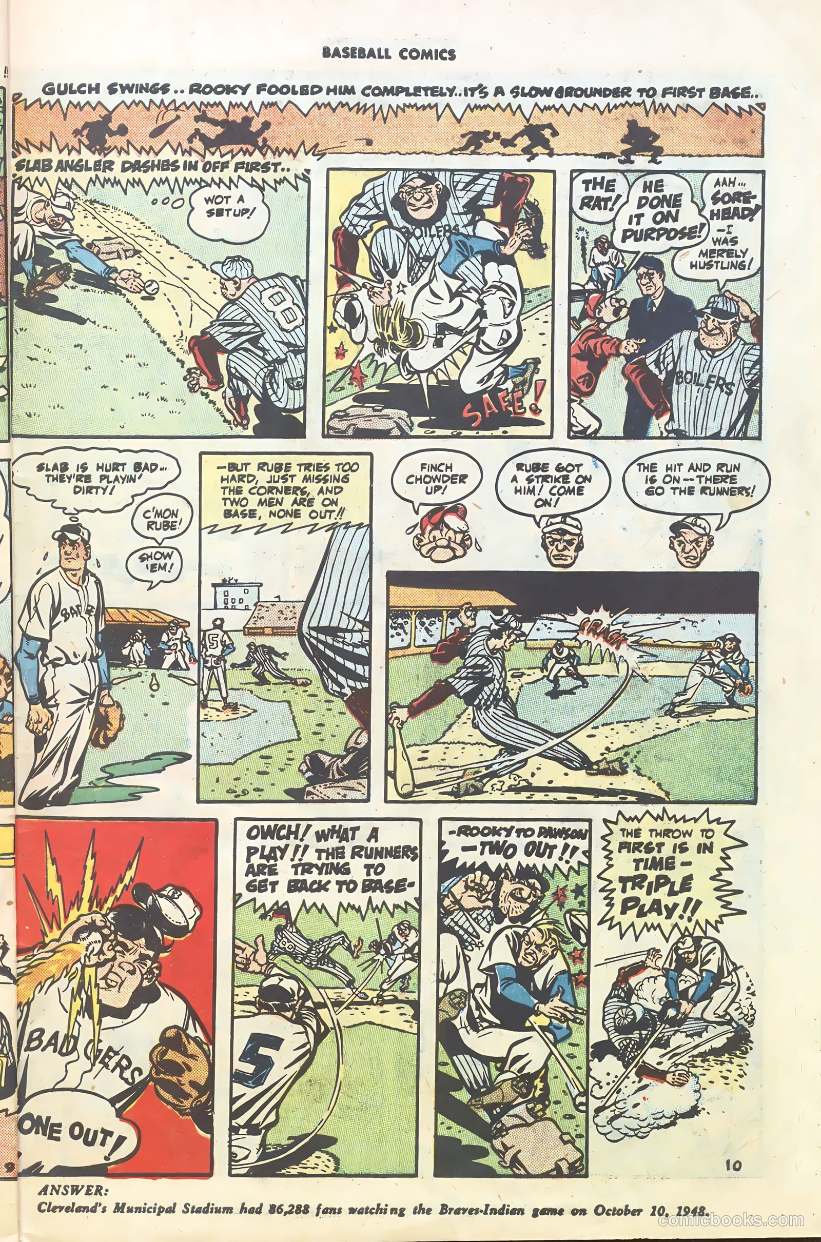 Baseball Comics #1 (1992) — page 27 of 36
