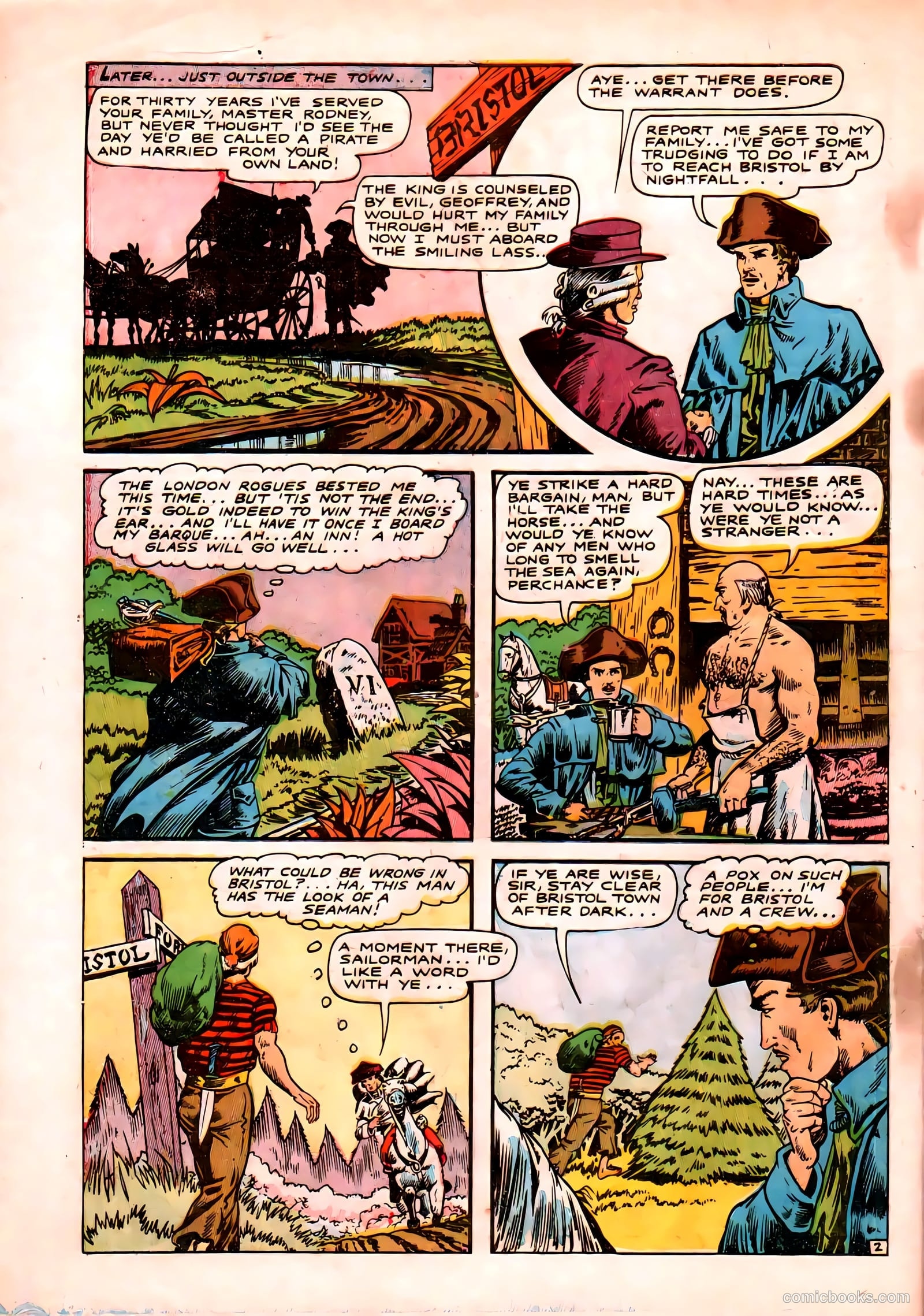 Seven Seas Comics #1 (1946) — page 4