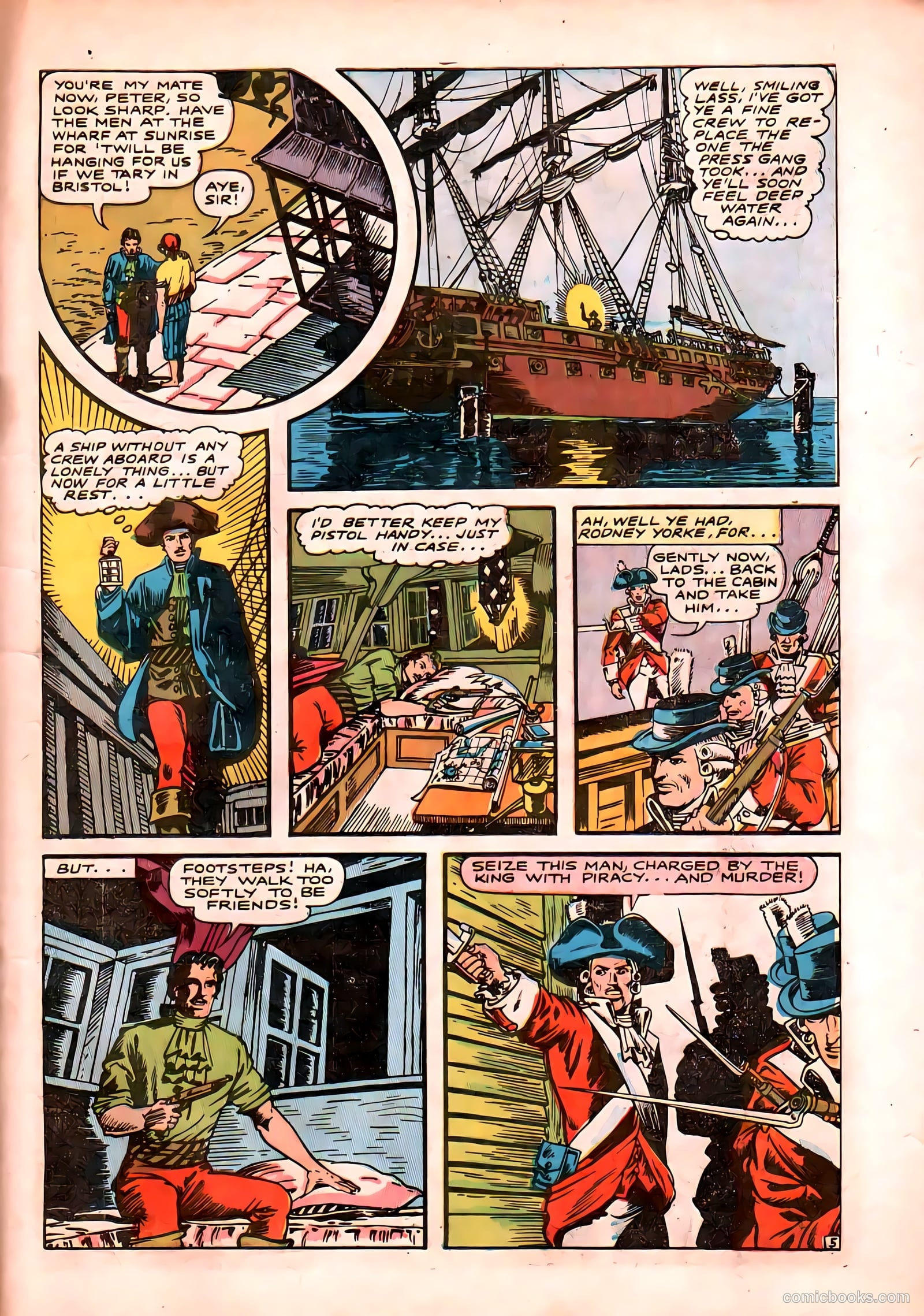 Seven Seas Comics #1 (1946) — page 7