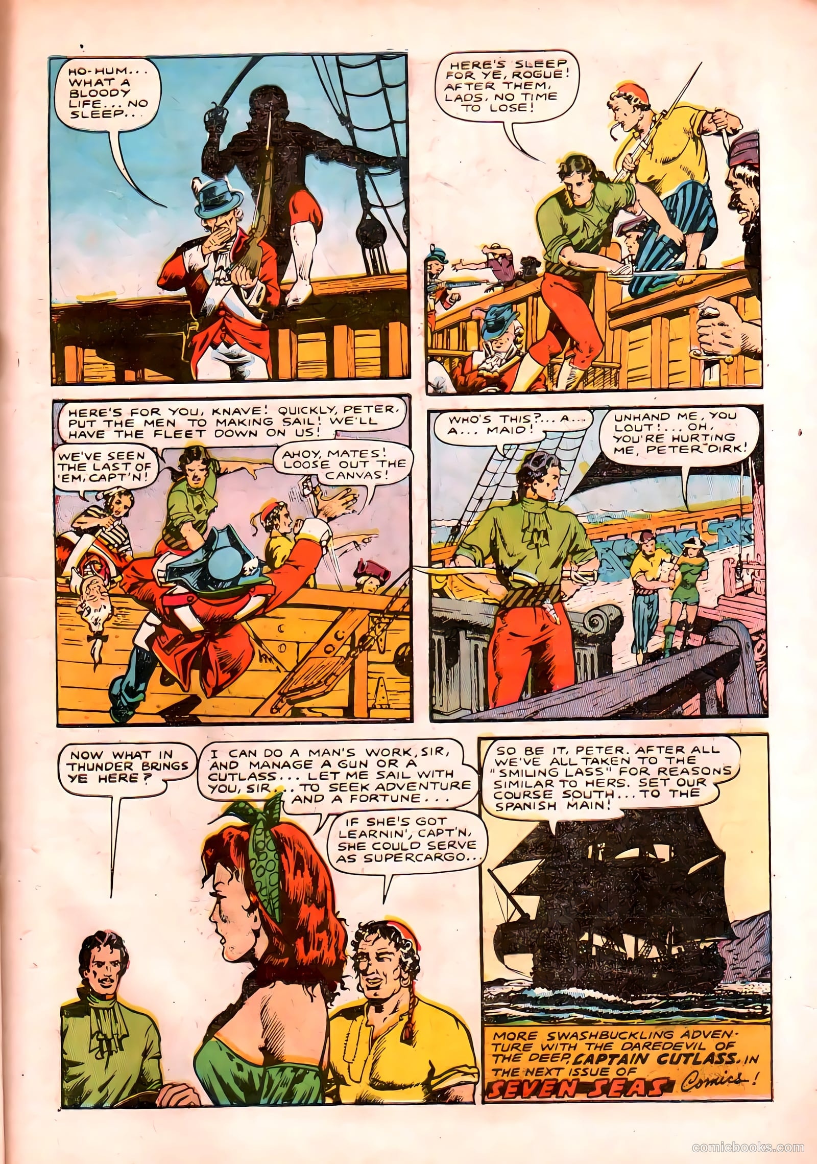 Seven Seas Comics #1 (1946) — page 9