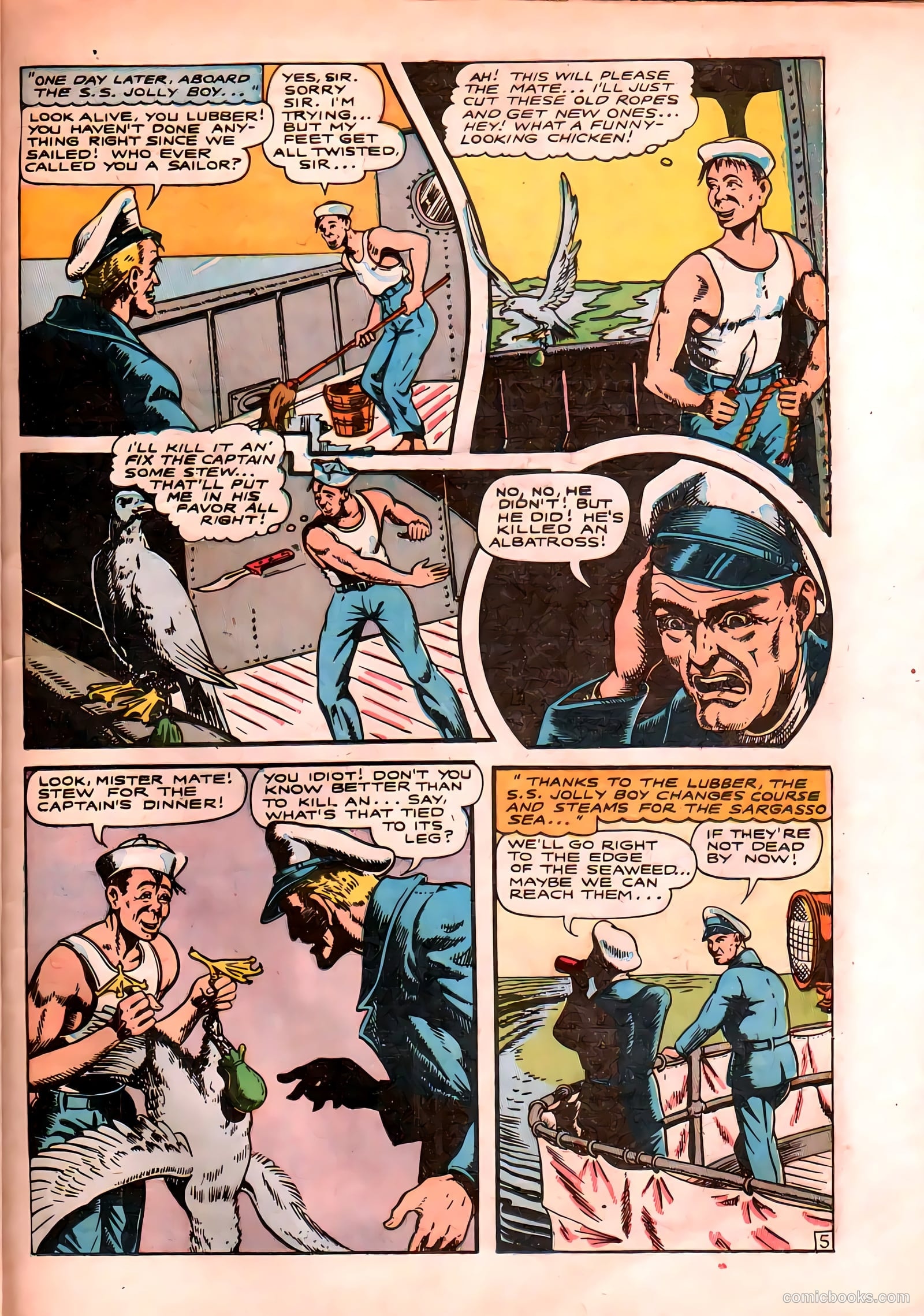 Seven Seas Comics #1 (1946) — page 35