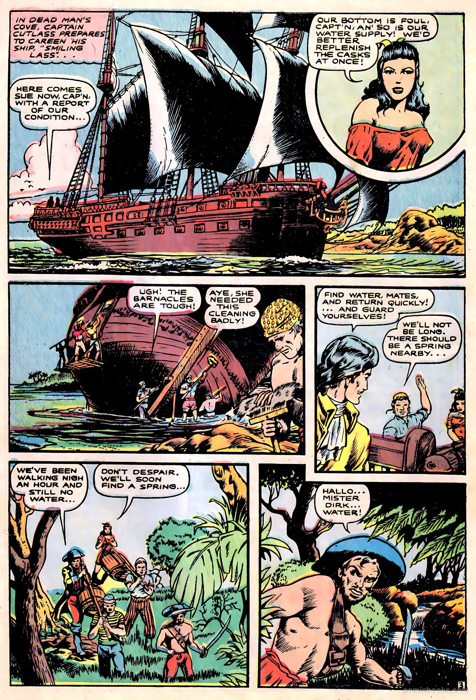 Seven Seas Comics #2 (1946) — page 5