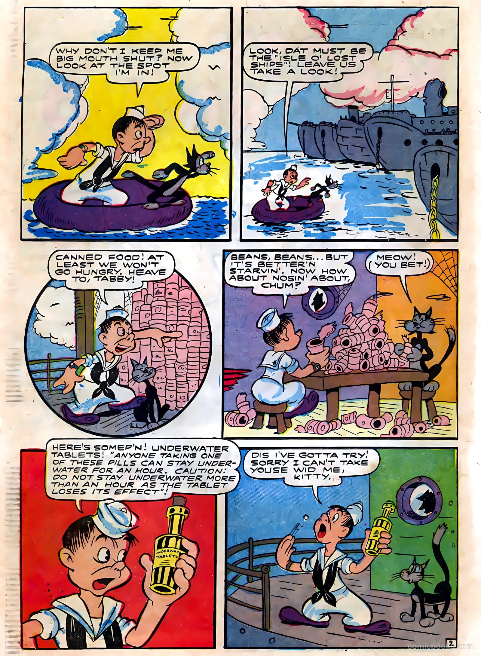 Seven Seas Comics #6 (1947) — page 22