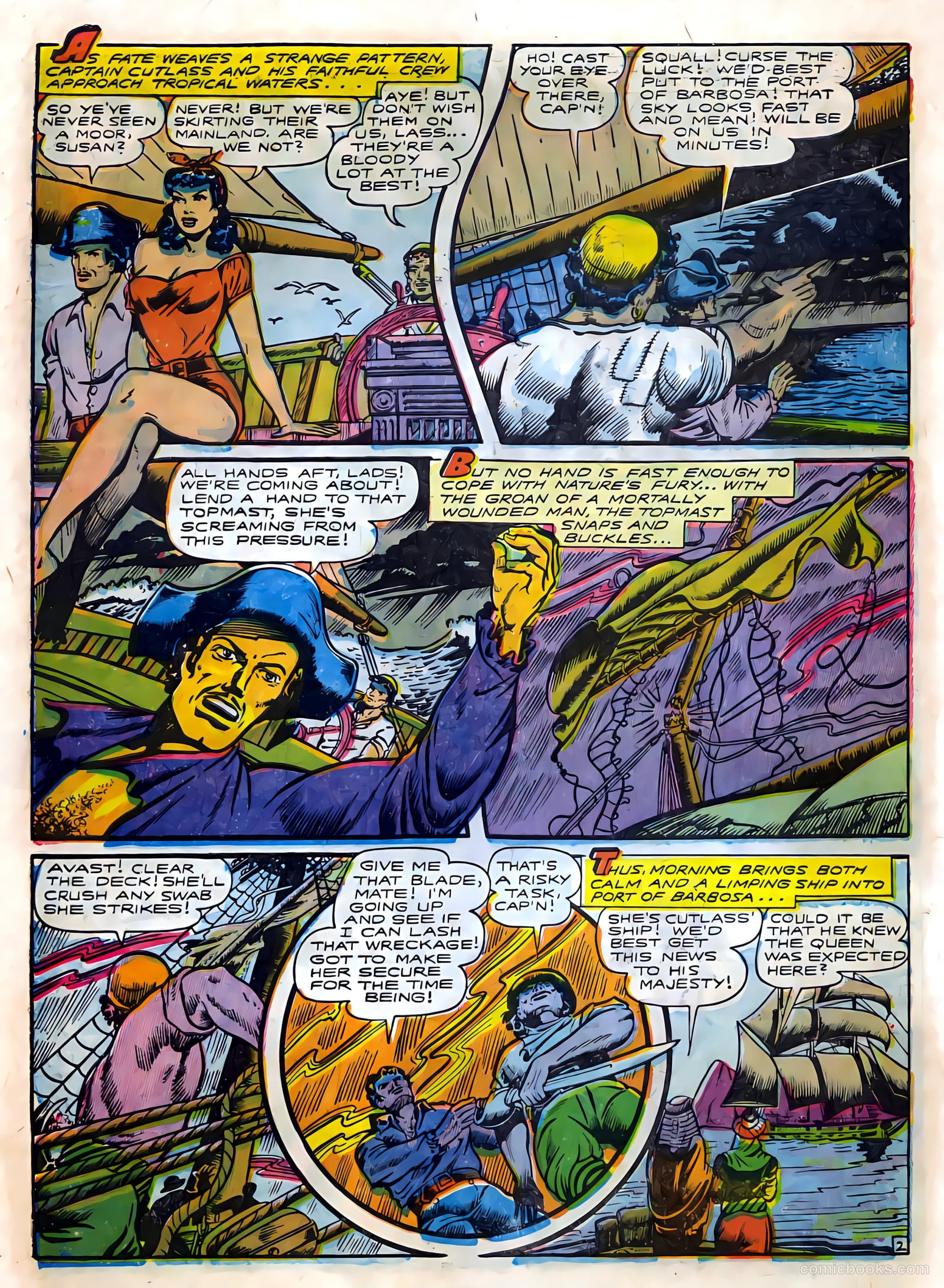 Seven Seas Comics #6 (1947) — page 28
