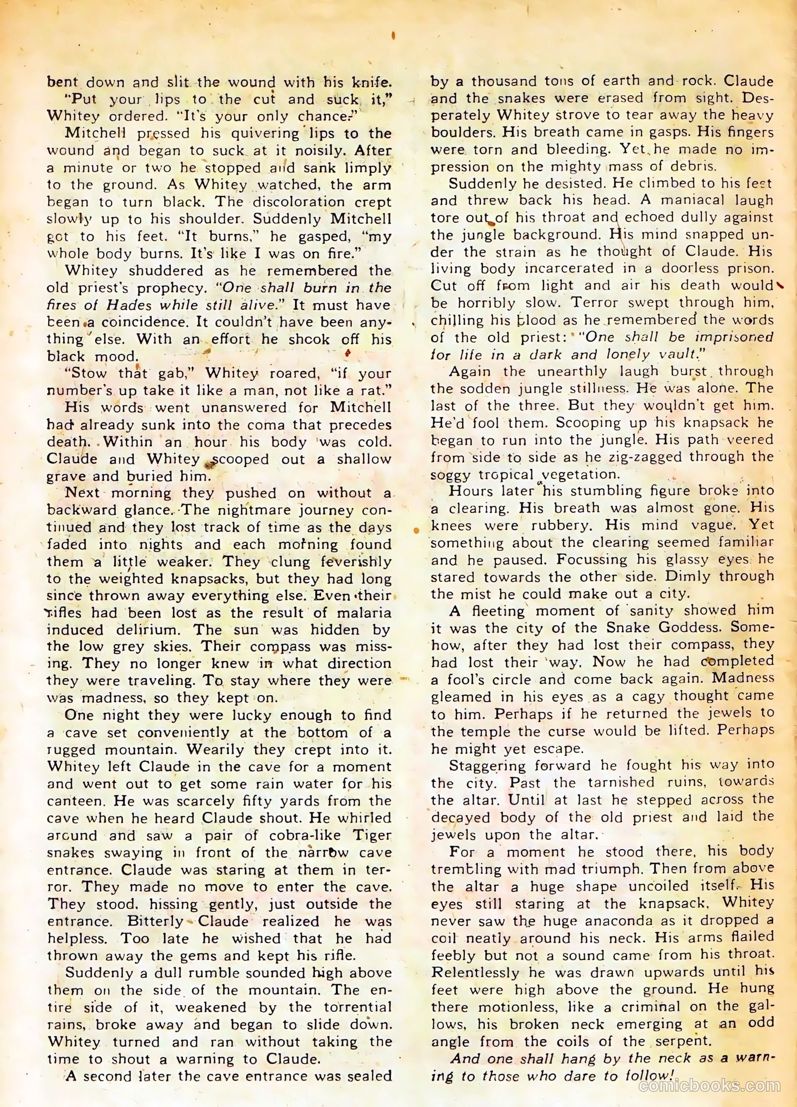 Sheena, Queen of the Jungle #11 (1951, Real Adventures Pub. Co., Inc.) — page 26 of 36